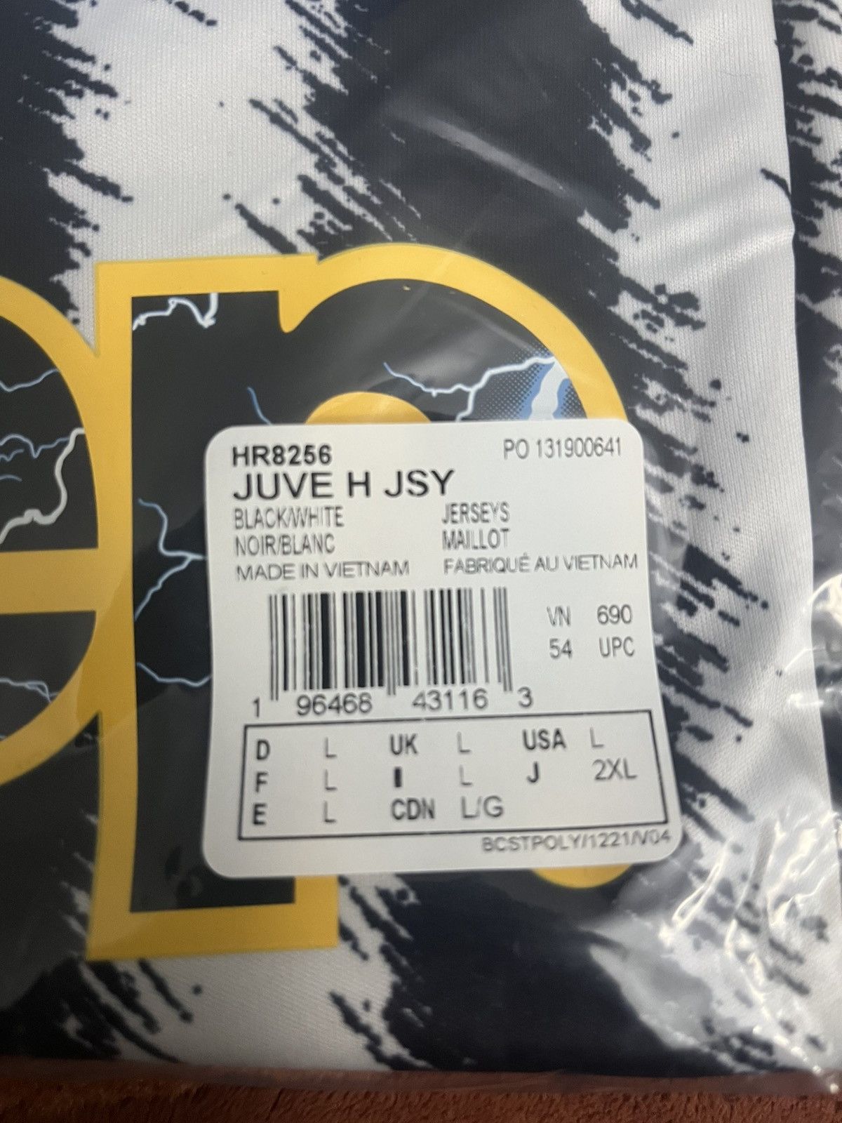 Adidas Adidas Juventus Jersey Home Football Soccer 2023/2024 Large Size US L / EU 52-54 / 3 - 3 Thumbnail