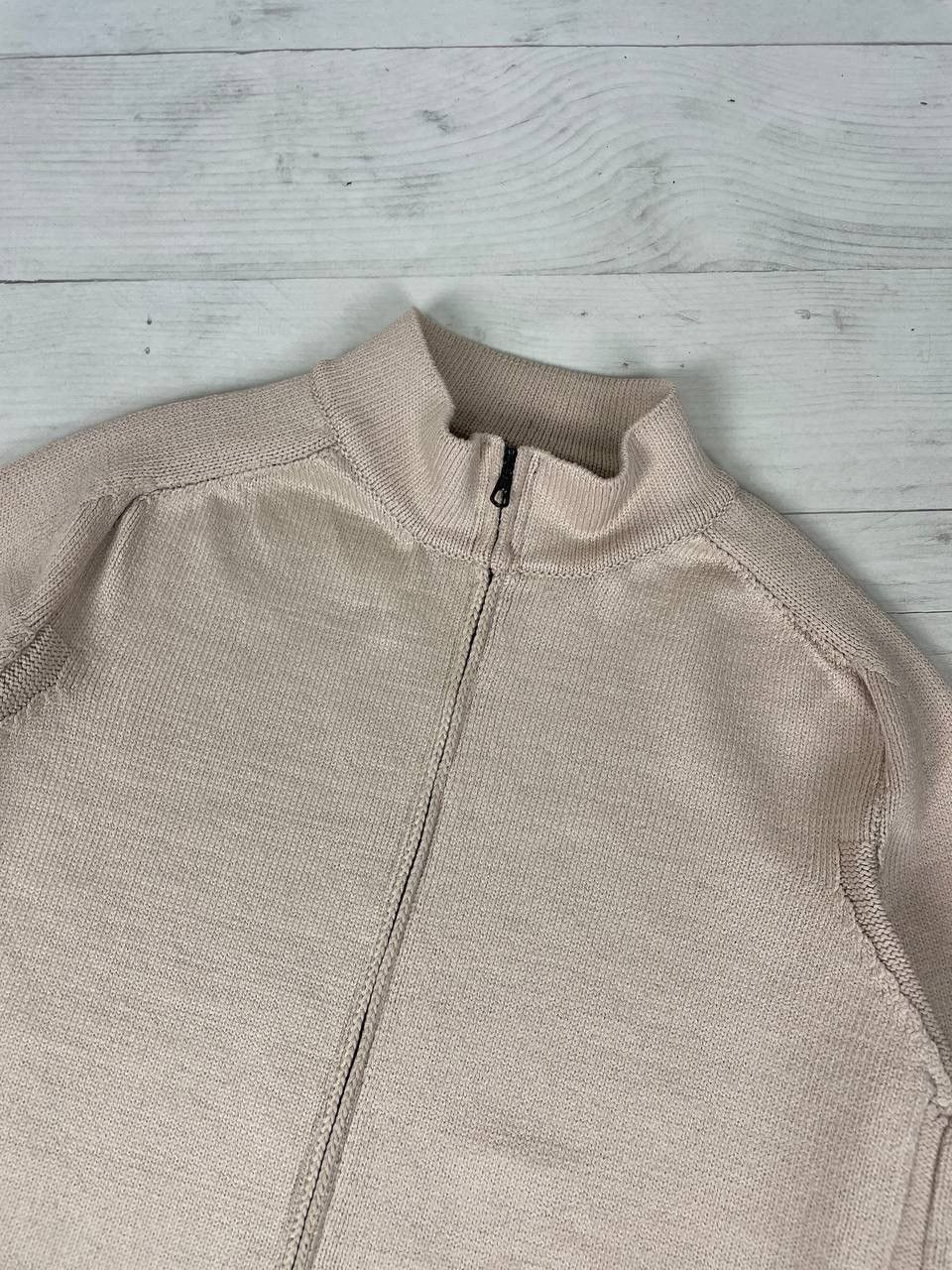 2003 STONE ISLAND DoubleZip Knit Sweat Stone Island Vintage