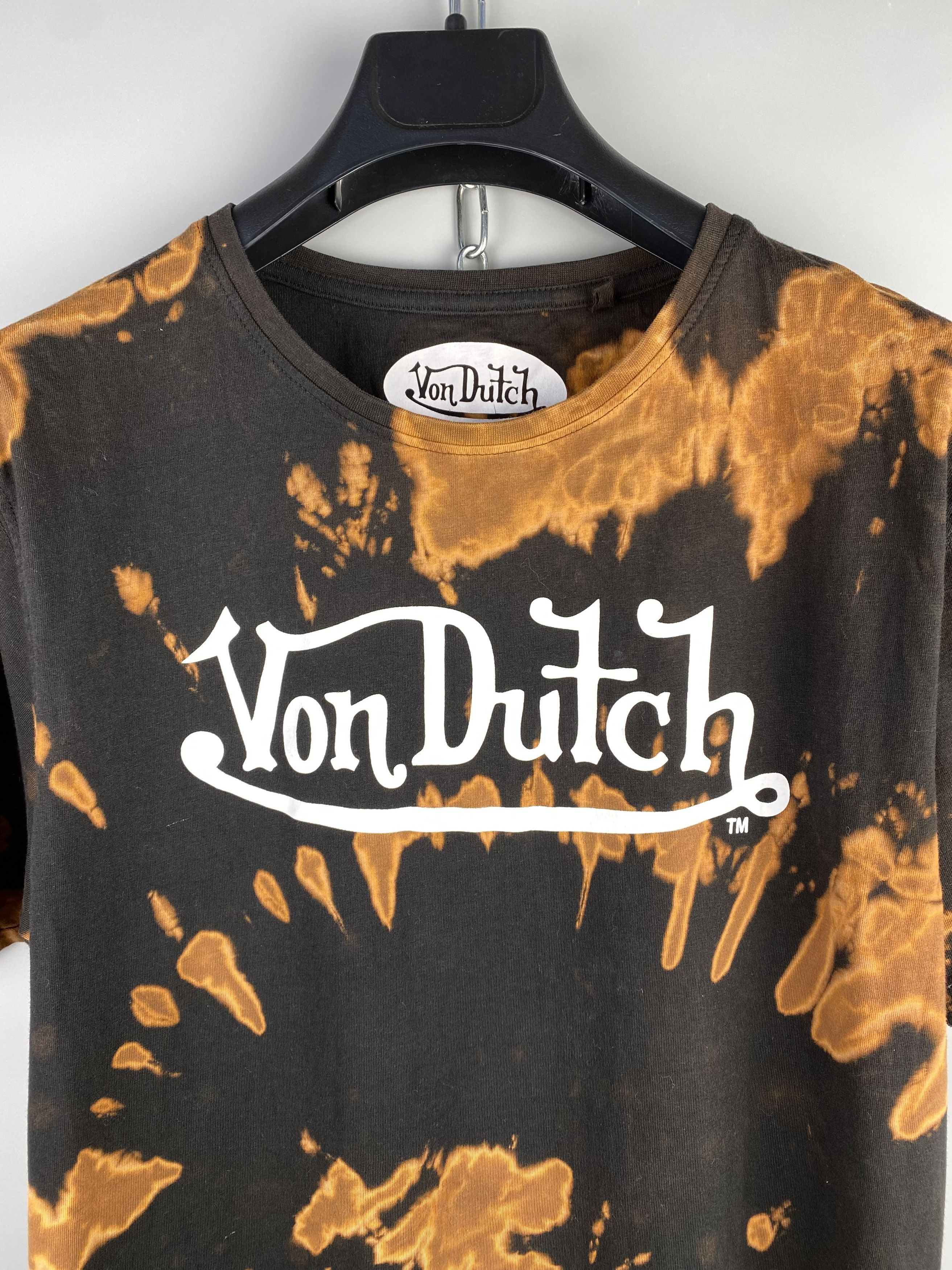 Vintage × Von Dutch Von Dutch Tie Dye T Shirt Tee Size US M / EU 48-50 / 2 - 3 Thumbnail