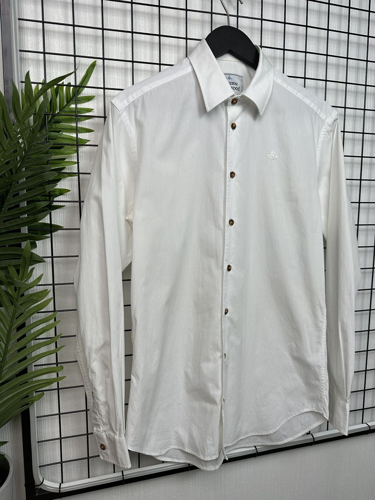 Vivienne Westwood RARE VIVIENNE WESTWOOD WHITE CLASSIC SHIRT Men XL 46 size Size US XL / EU 56 / 4 - 4 Thumbnail