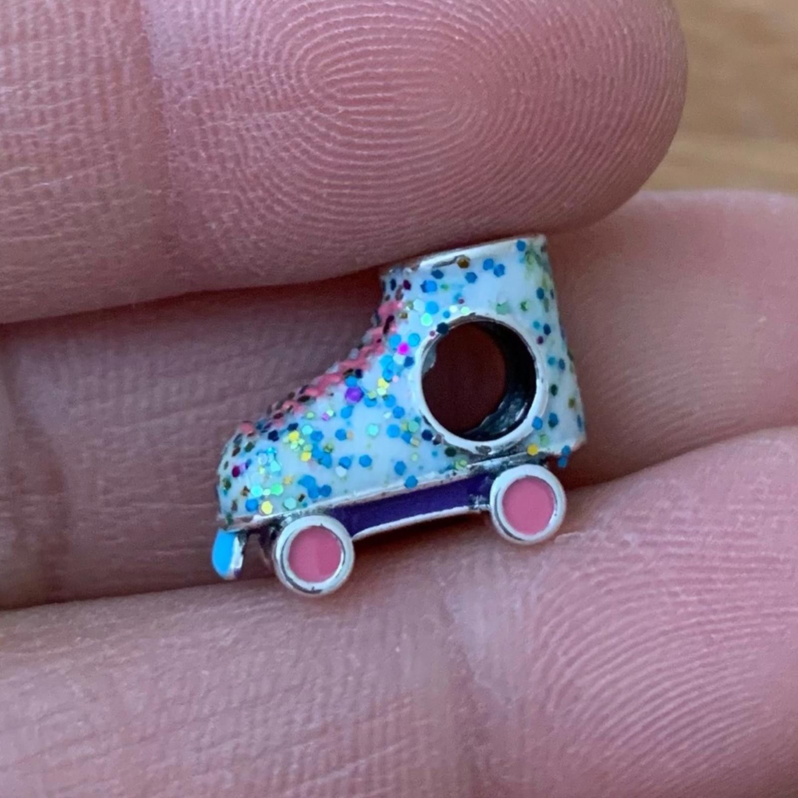 Other NWOT Colorful Roller Skate Charm Sterling Silver 925 Size ONE SIZE - 5 Thumbnail