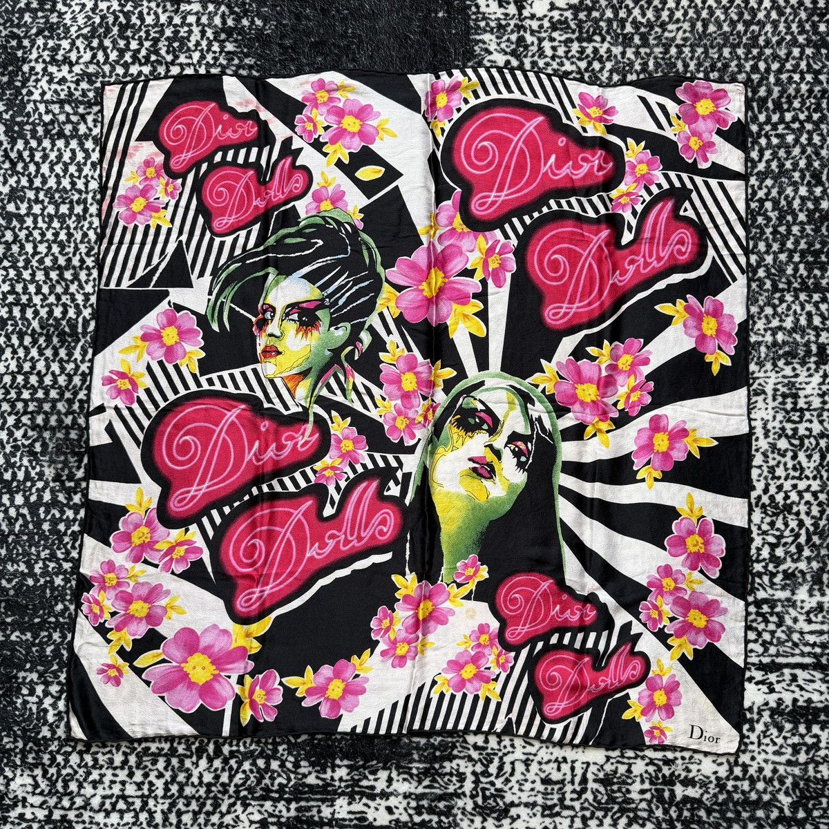 Dior SS04 Dior Dolls by John Galliano Scarf Size ONE SIZE - 1 Thumbnail