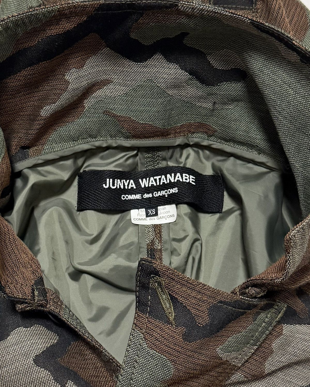 Junya Watanabe JUNYA WATANABE F/W 2010 Camouflage Hooded Military Poncho Size XS / US 0-2 / IT 36-38 - 6 Thumbnail