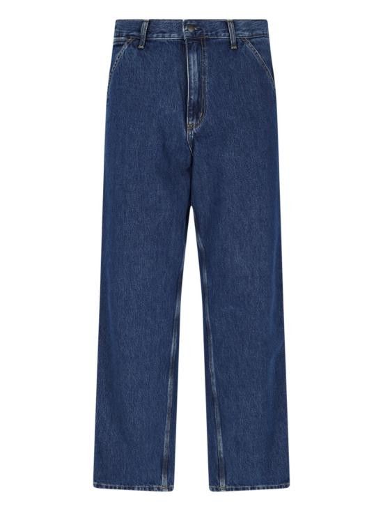 Carhartt Wip CARHARTT WIP Men Denim Pants I032024 0106 Blue Size US 29 - 1 Thumbnail