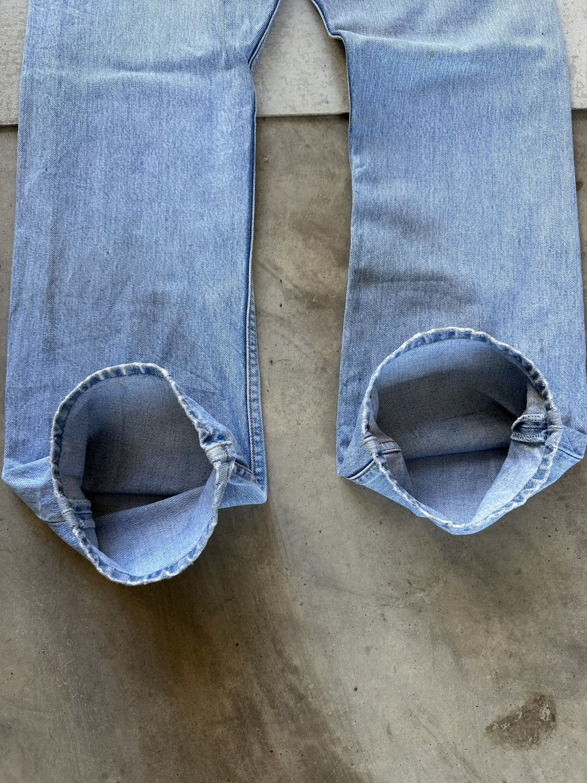 Levi's Vintage Clothing W32 L31 🔥🔥 Vintage Y2K LEVI’S 501 Blue Washed Denim Pants Size US 32 / EU 48 - 15 Thumbnail