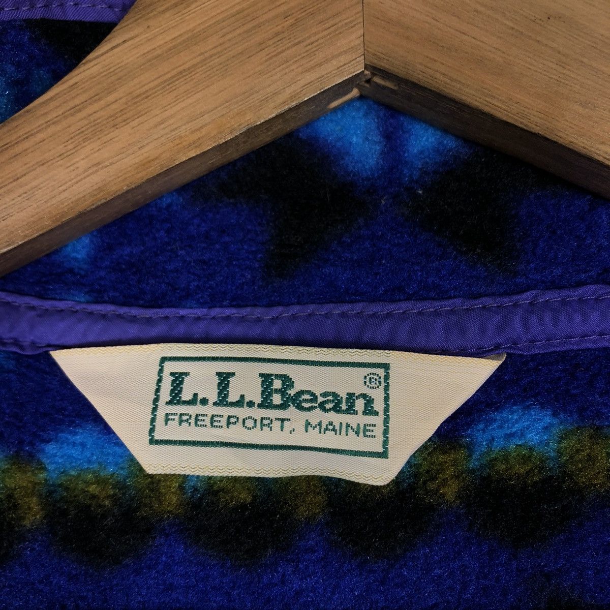Japanese Brand 🔥Vintage Fleece Jacket L.L.Bean Navajo Aztec Native Design Size US M / EU 48-50 / 2 - 14 Thumbnail