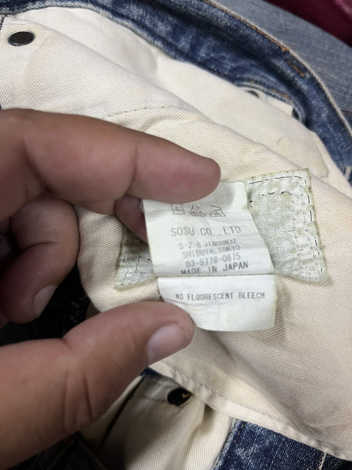 Designer × Japanese Brand × Maison MIHARA YASUHIRO Mihara yasuhiro jeans non selvedge Size US 34 / EU 50 - 12 Thumbnail