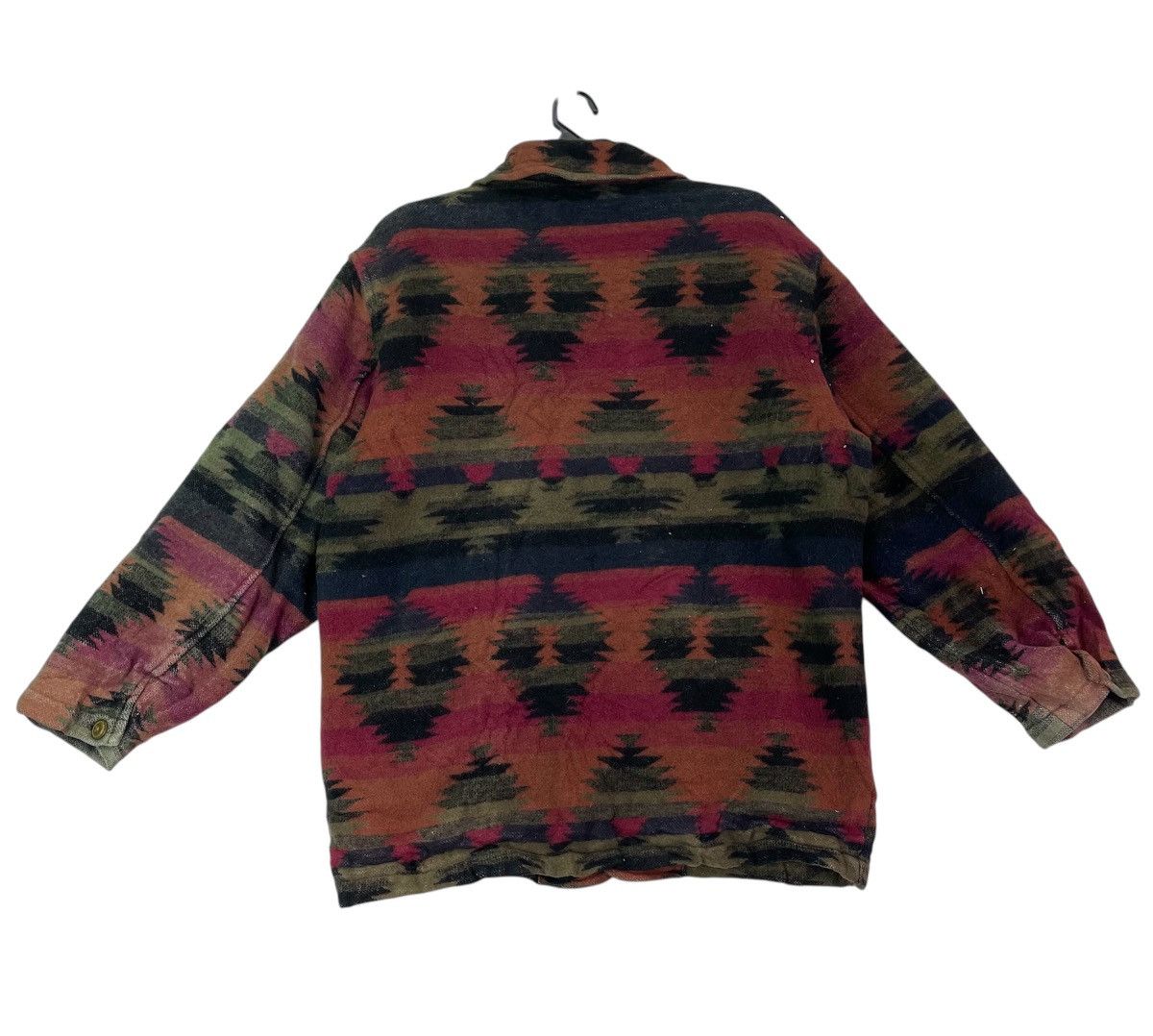 Japanese Brand Flying Scotsman navajo native wool coat button up Size US M / EU 48-50 / 2 - 4 Thumbnail