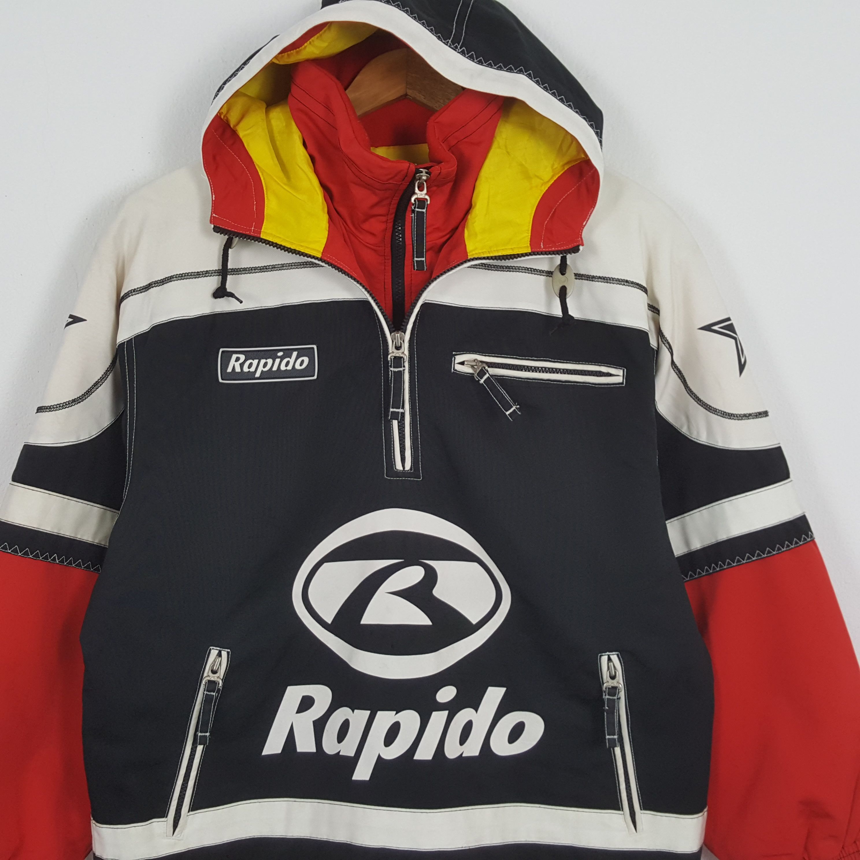 Vintage Vintage RAPIDO 99 Sportswear Winter Hoodies Size US XXL / EU 58 / 5 - 4 Thumbnail