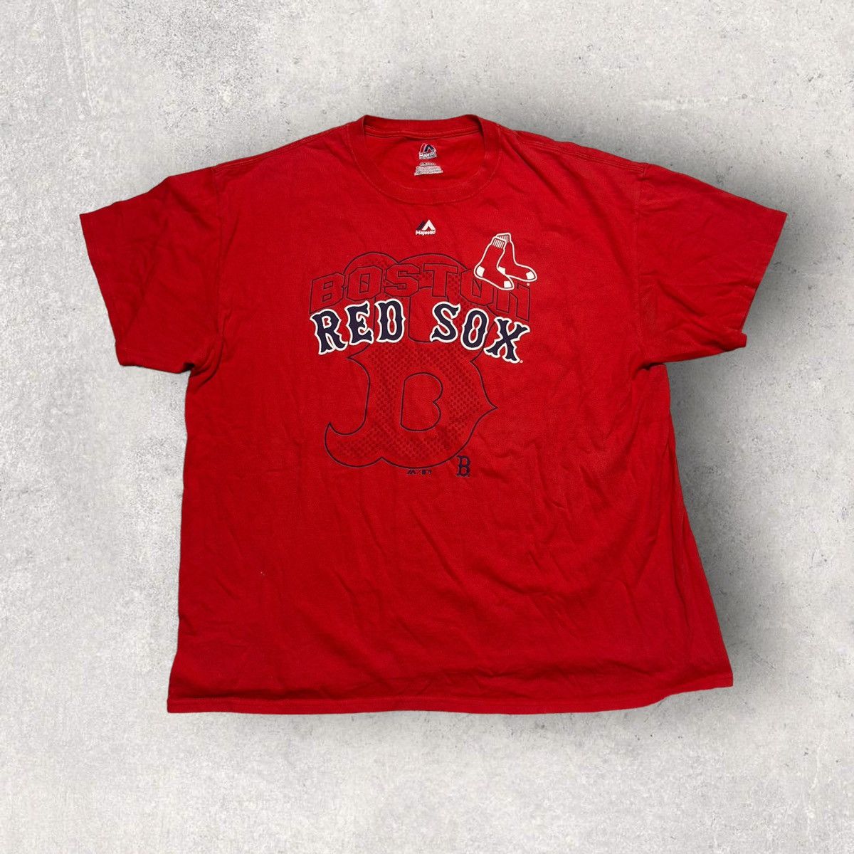 MLB × Majestic Boston Red Sox tee Size US XL / EU 56 / 4 - 1 Thumbnail