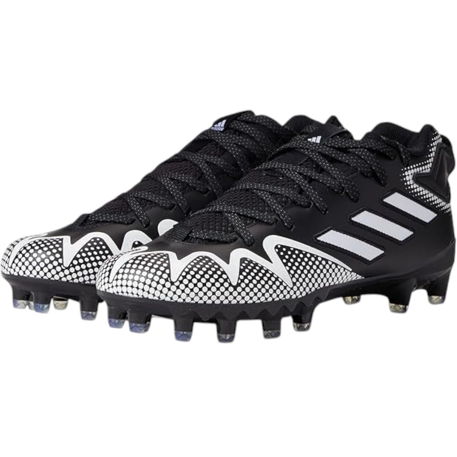 Adidas Adidas Freak 22 GW3427 Black White Football Cleats Men's 16 Size US 15 / EU 48 - 4 Thumbnail