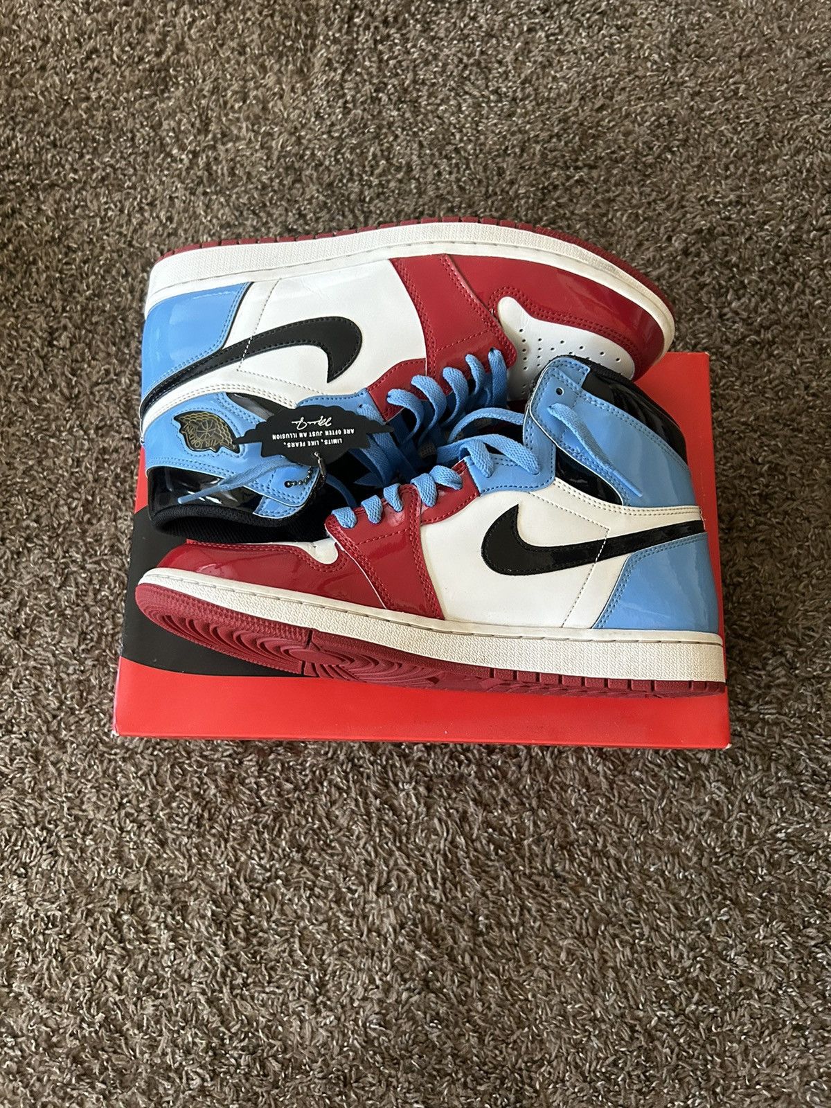 Jordan Brand × Nike Air Jordan 1 fearless Size US 10.5 / EU 43-44 - 2 Thumbnail