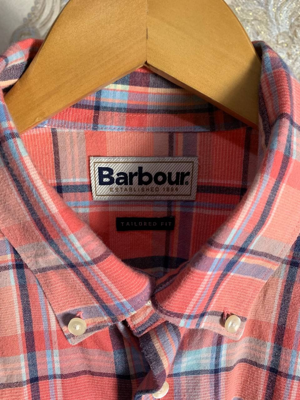 Barbour Vintage Barbour International Oxford Flannel Shirt Casual Size US L / EU 52-54 / 3 - 4 Thumbnail