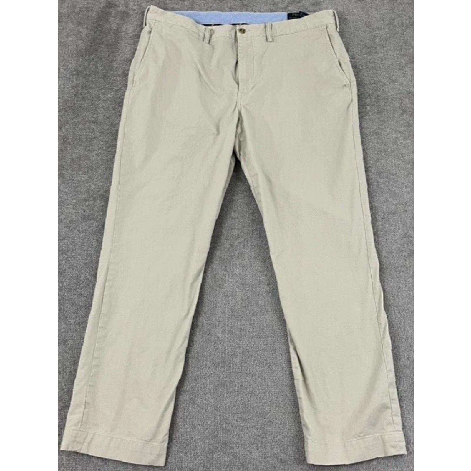 Polo Ralph Lauren Polo Ralph Lauren Pants Mens 38 x 31 Stretch Straight Brown Chino Cotton Twill Vintage No? Size US M / EU 48-50 / 2 - 2 Thumbnail