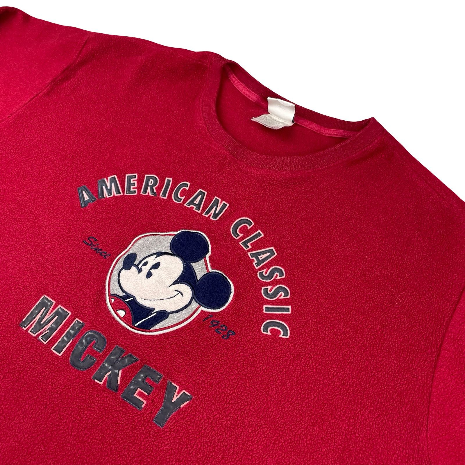 Disney VTG Disney Men's Mickey Mouse Crewneck Pullover Fleece Sweat Size US XXL / EU 58 / 5 - 1 Thumbnail