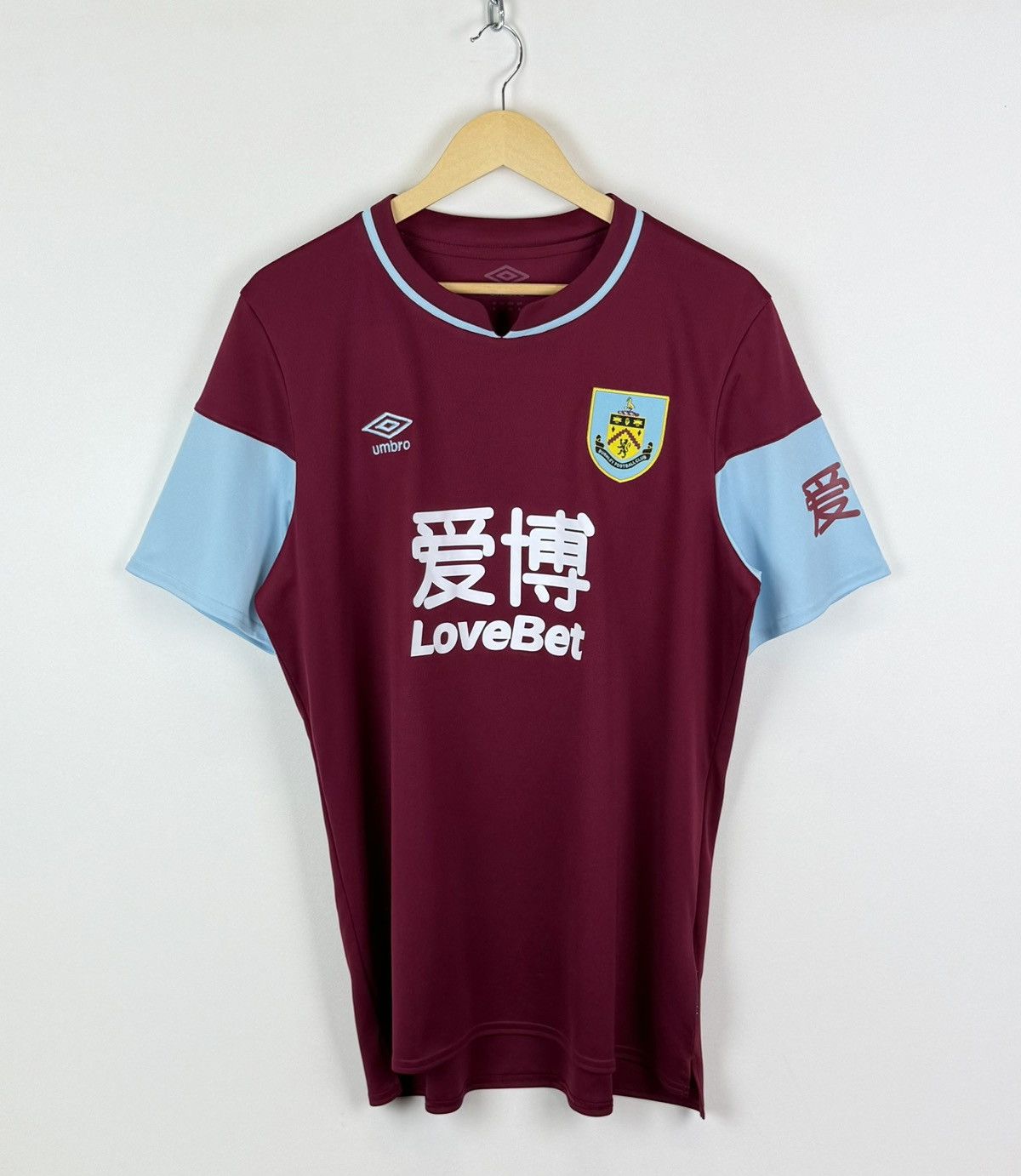 Umbro Burnley 2020/2021 Home Soccer Jersey Football Shirt Umbro Size US XL / EU 56 / 4 - 1 Thumbnail
