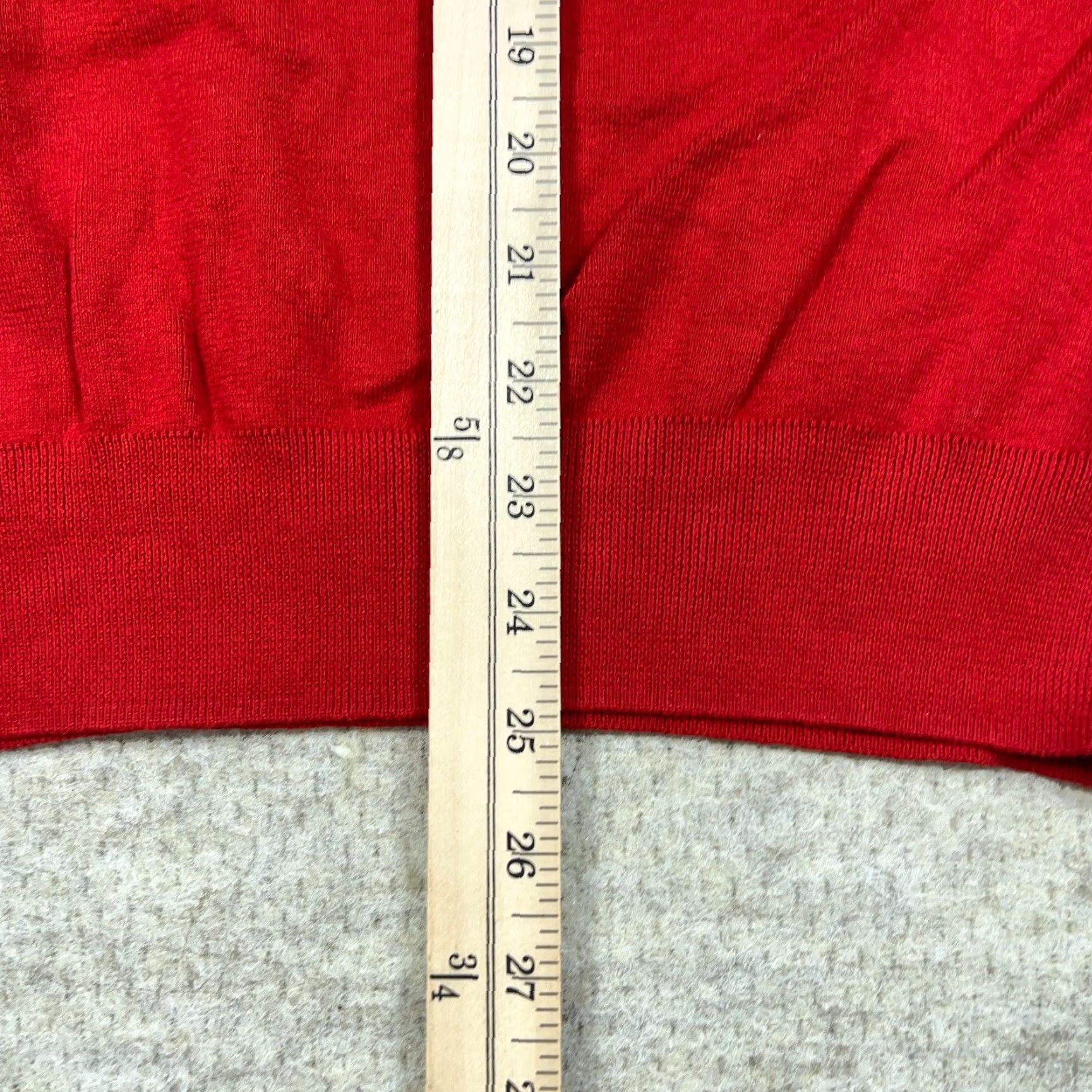 Polo Ralph Lauren Polo Ralph Lauren Sweater Men Large Red Pima Cotton V Neck Soft Golf Blue Pony Size US L / EU 52-54 / 3 - 7 Thumbnail