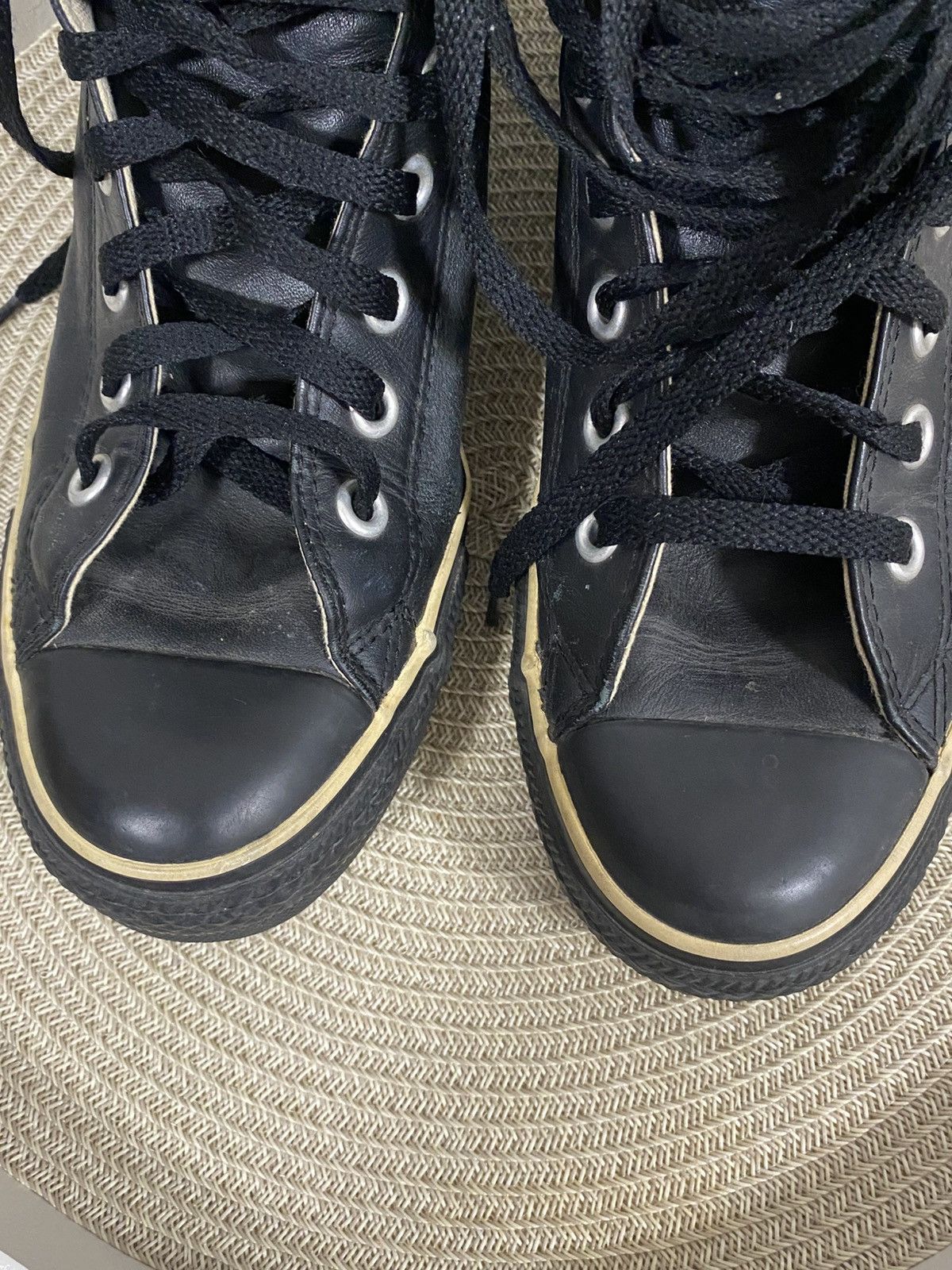Converse Converse Y2K Vintage High Boxing Biker Moto Boots Lace-Up Size US 8.5 / IT 38.5 - 8 Thumbnail