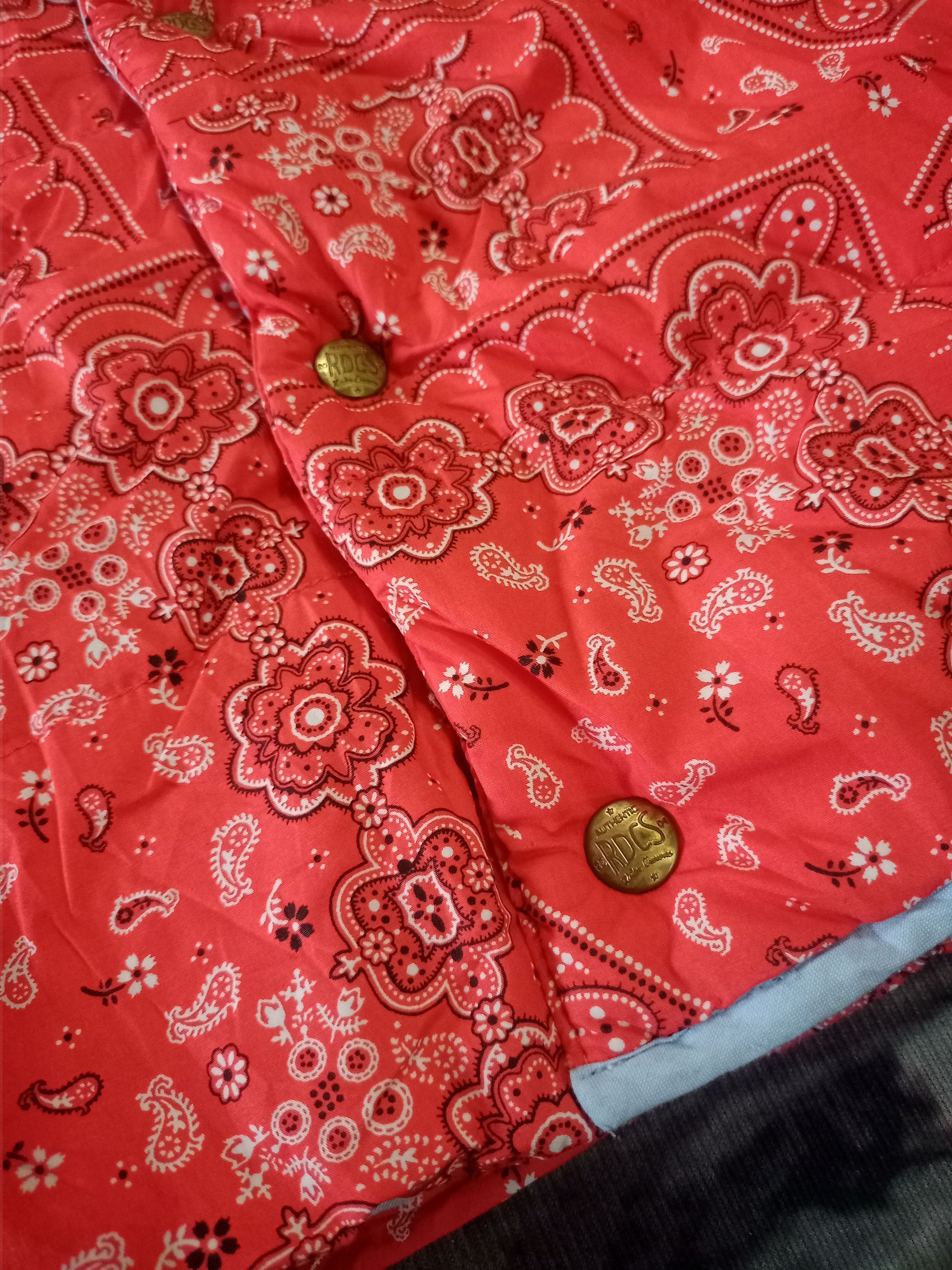 Japanese Brand × Vintage RODEO CROWNS VEST PUFFER FLORA Size US S / EU 44-46 / 1 - 3 Thumbnail