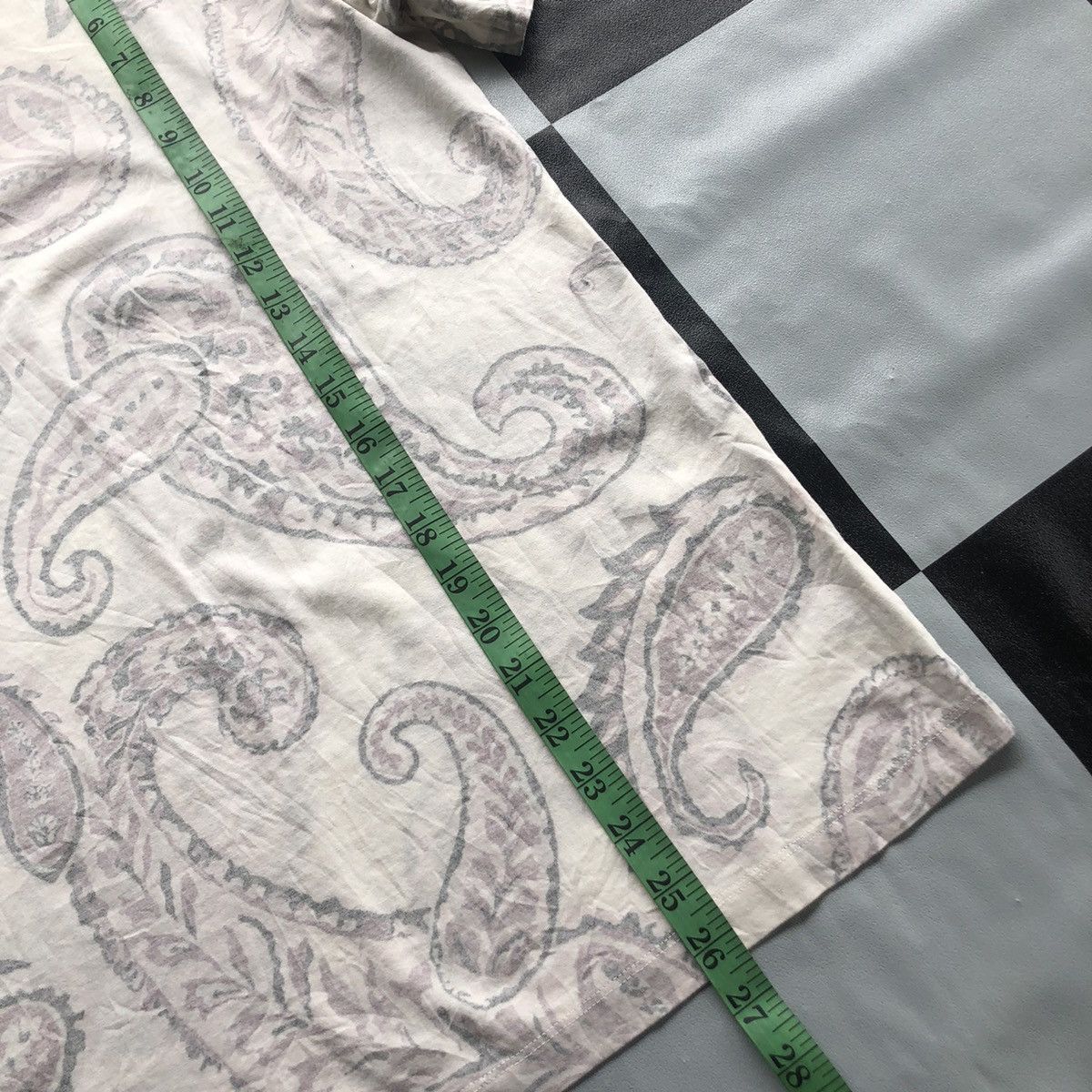 Acne Studios Acne Studios Paisley Tee Shirt Size US XS / EU 42 / 0 - 7 Thumbnail