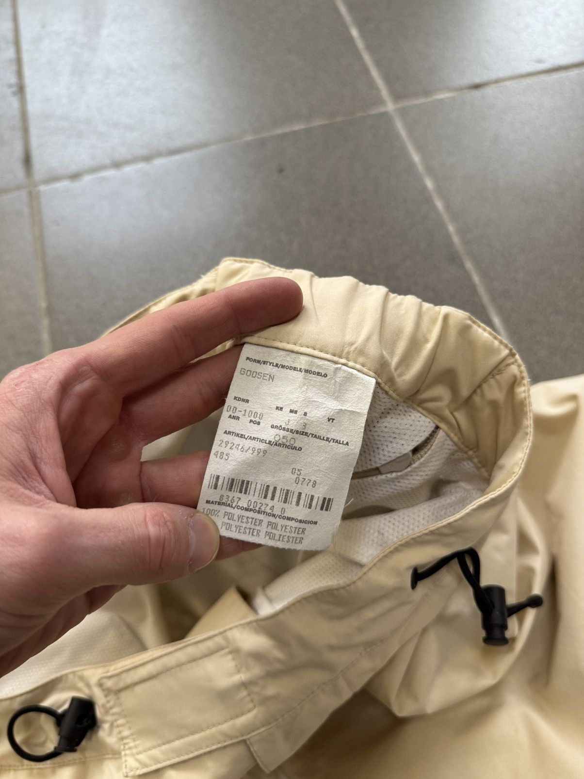 Very crazy Y2K BOSS exclusive nylon side zip pants