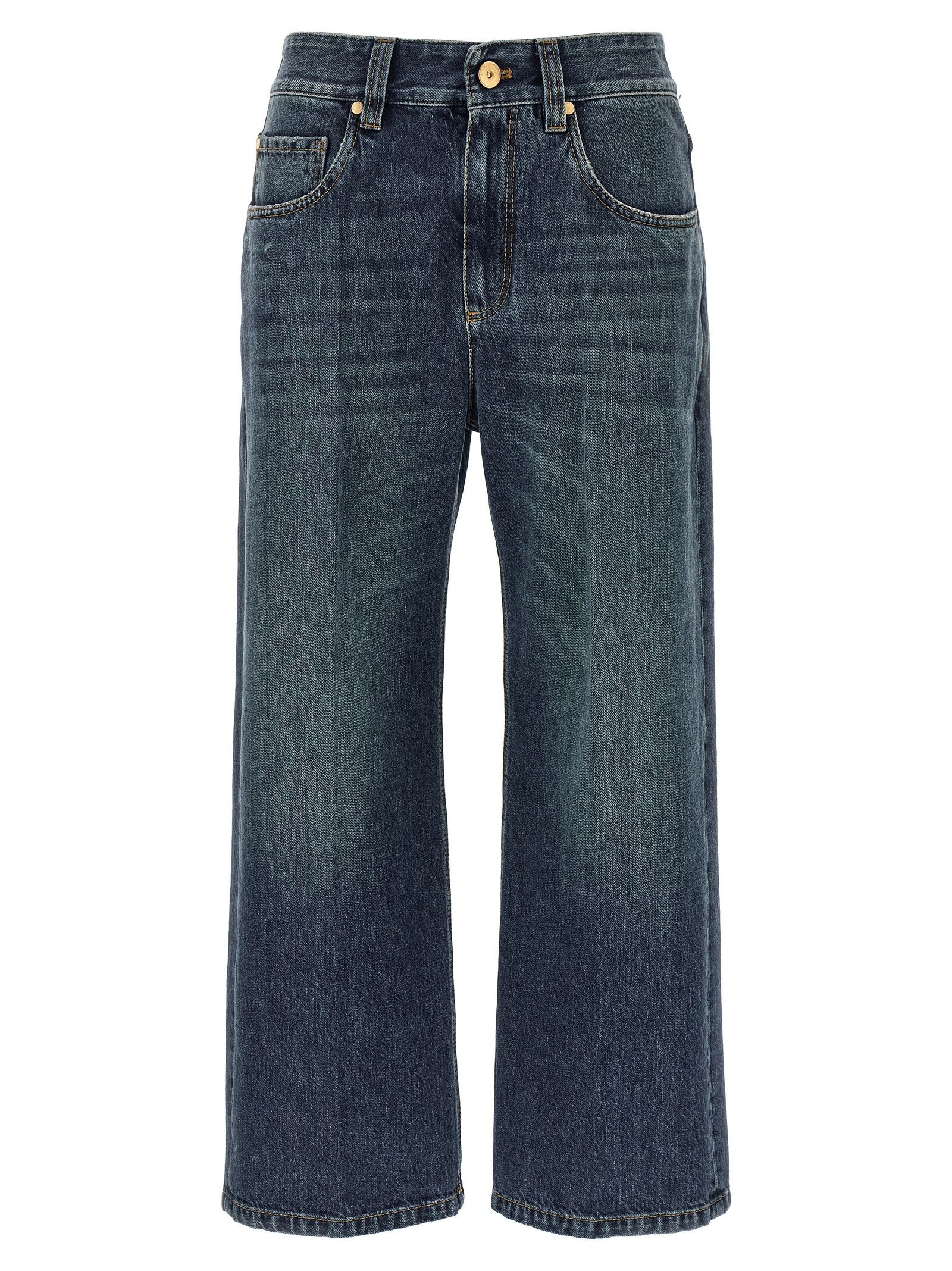 Brunello Cucinelli 'Contemporary Square' Jeans Size 30" / US 8 / IT 44 - 1 Thumbnail