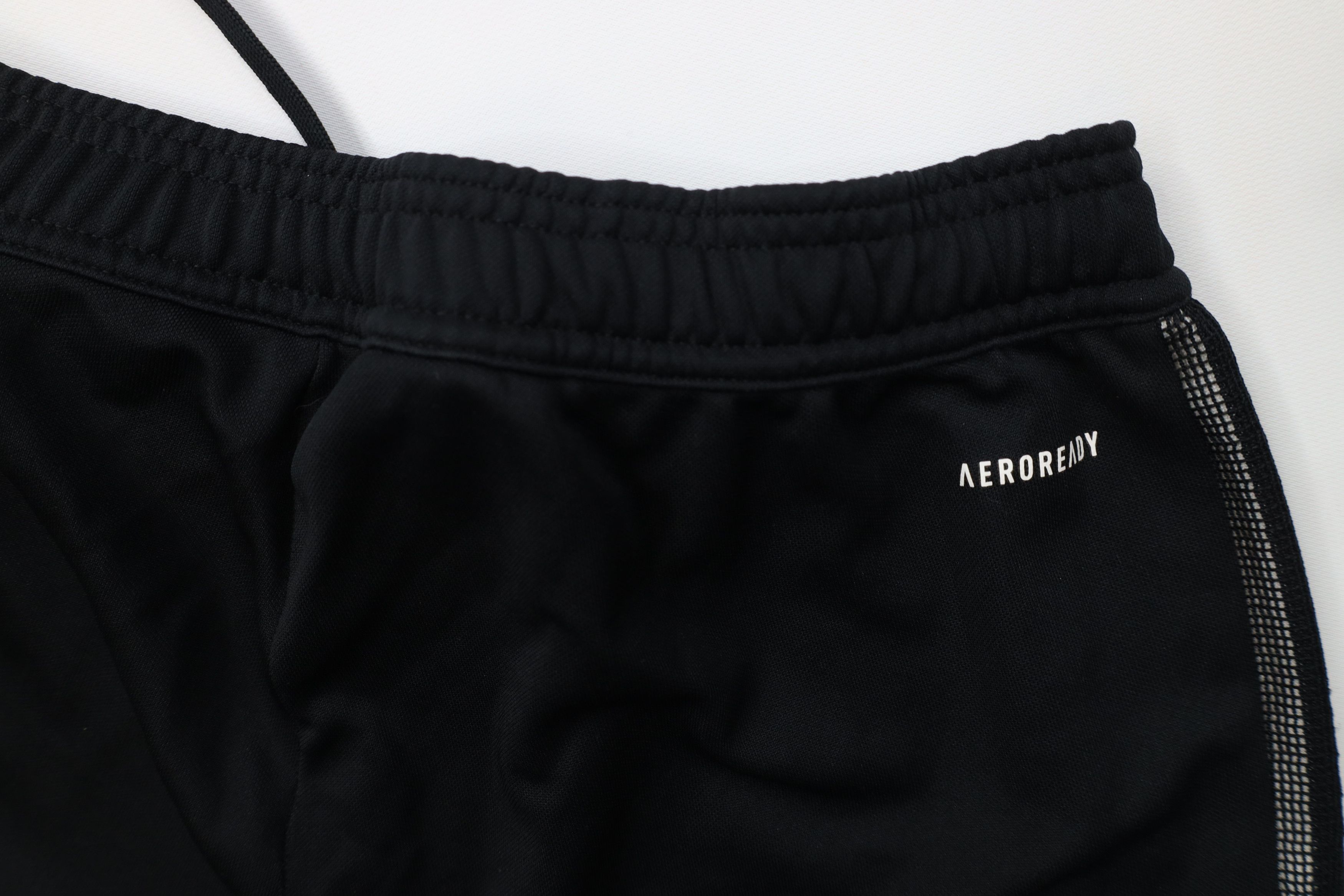 Adidas Adidas Spell Striped Tapered Leg Soccer Warm Up Pants Black Size US 36 / EU 52 - 14 Thumbnail