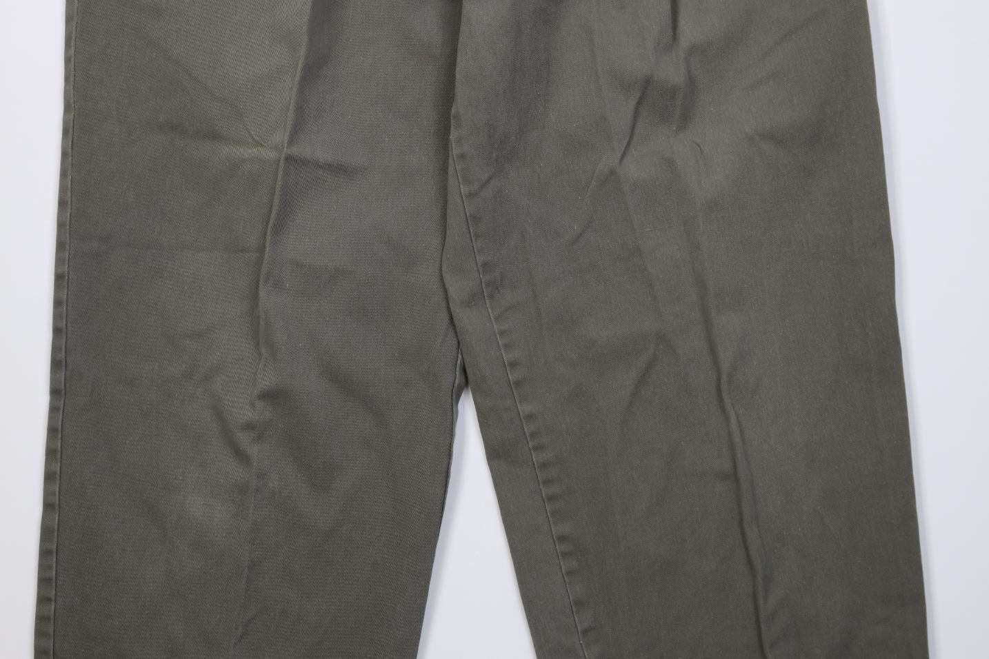 Vintage Vintage 90s Streetwear Relaxed Fit Pleated Chino Pants Size US 34 / EU 50 - 3 Thumbnail
