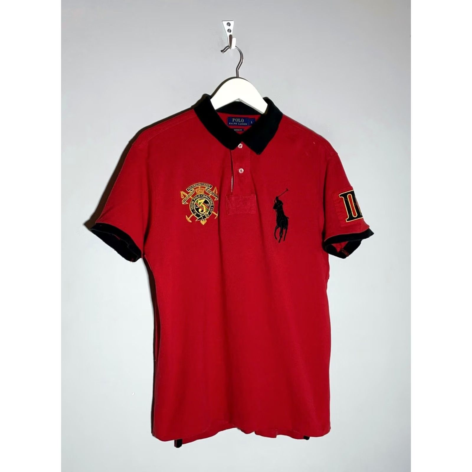 Polo Ralph Lauren Polo Ralph Lauren Polo Shirt Men’s L Red Short Sleeve Classic Logo Pony Brand Shirt Size US L / EU 52-54 / 3 - 2 Thumbnail