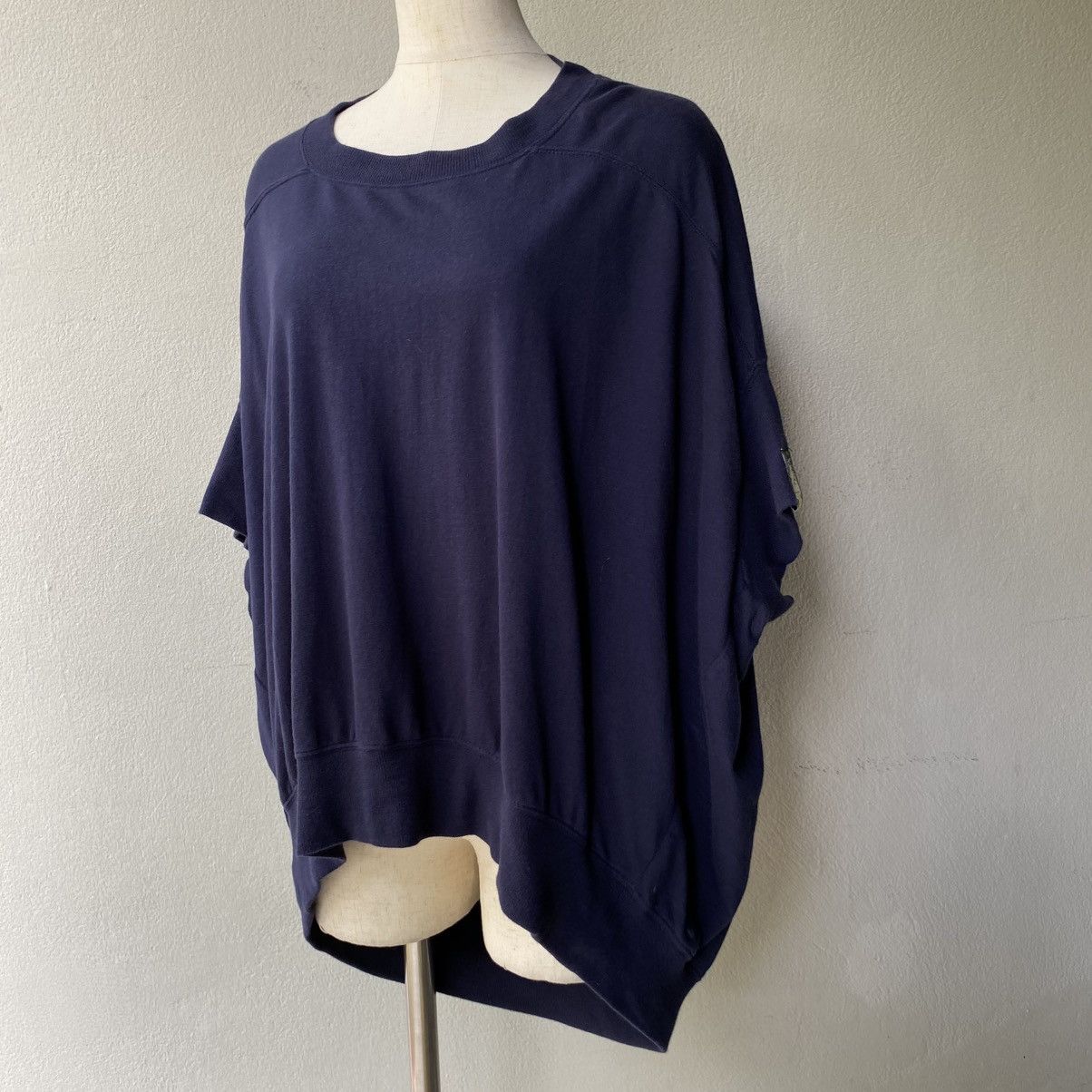 mercibeaucoup Mercibeaucoup Navy Oversized Short Sleeve Top Size M / US 6-8 / IT 42-44 - 17 Thumbnail