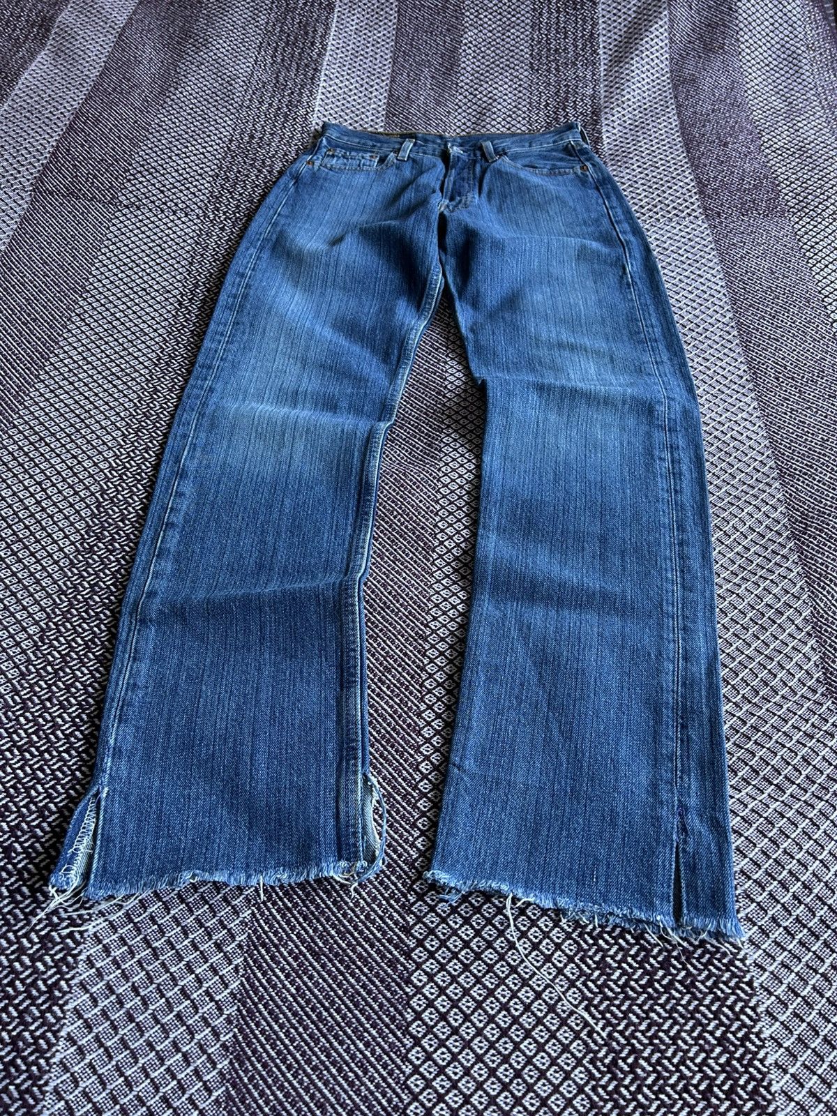 Jean × Levi's × Vintage Vintage Levis 501 Cotton 90s Streetwear Jeans Size W29 L34 Size US 29 - 8 Thumbnail