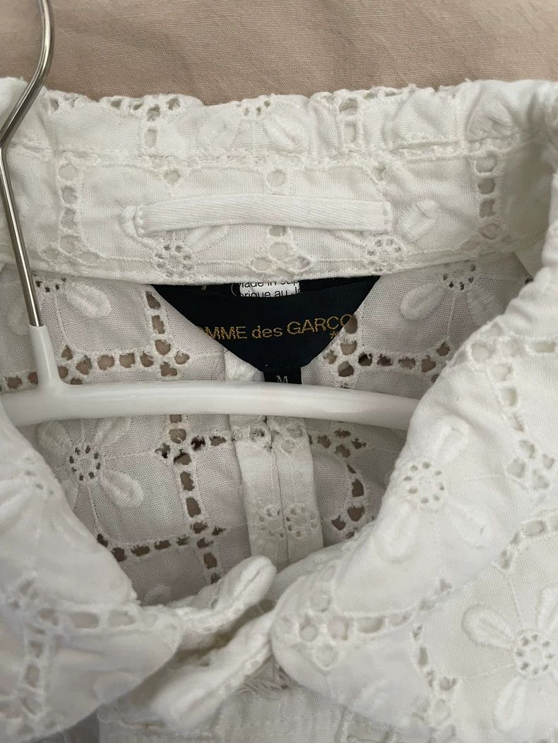 Comme des Garcons Comme des Garcons Full-body flower embroidery hollow ingot Size M / US 6-8 / IT 42-44 - 6 Thumbnail