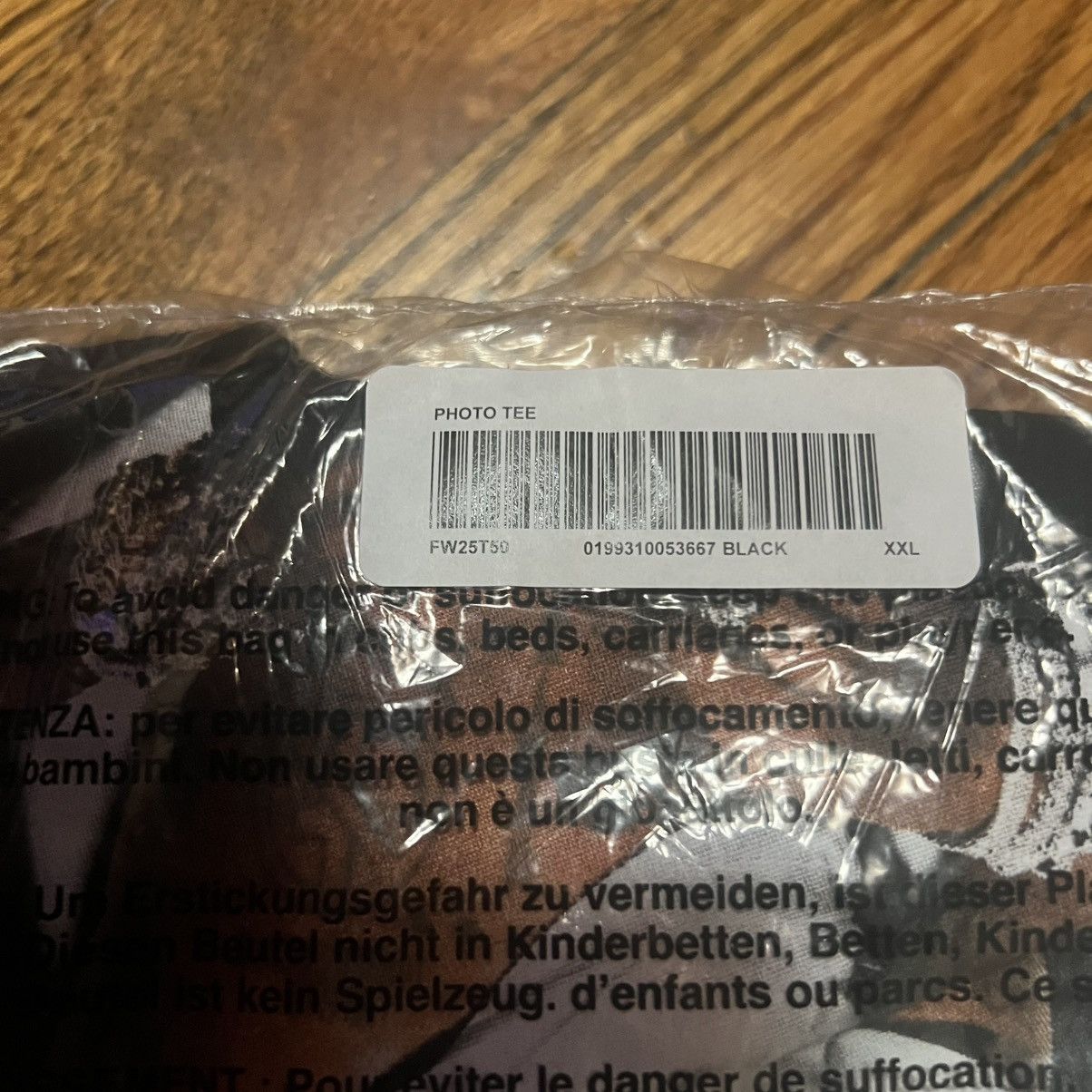 Supreme In Hand Supreme Playboi Carti Photo Tee Black Size XXL Size US XXL / EU 58 / 5 - 5 Thumbnail