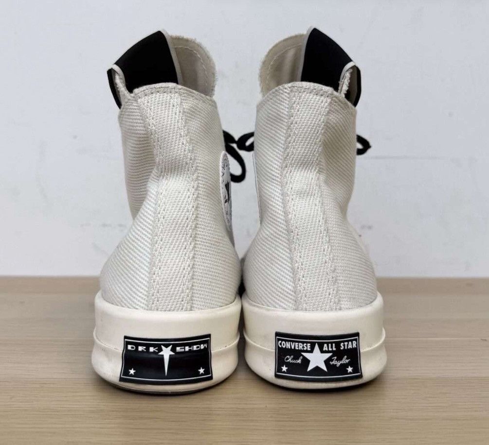 Rick Owens Rick Owens Converse High Sneakers Size US 10 / EU 43 - 4 Thumbnail