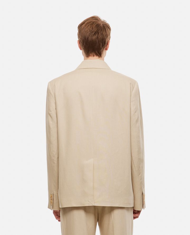 Jacquemus o1mle0225 La Veste Bacio Jacket in Beige Size US S / EU 44-46 / 1 - 3 Thumbnail