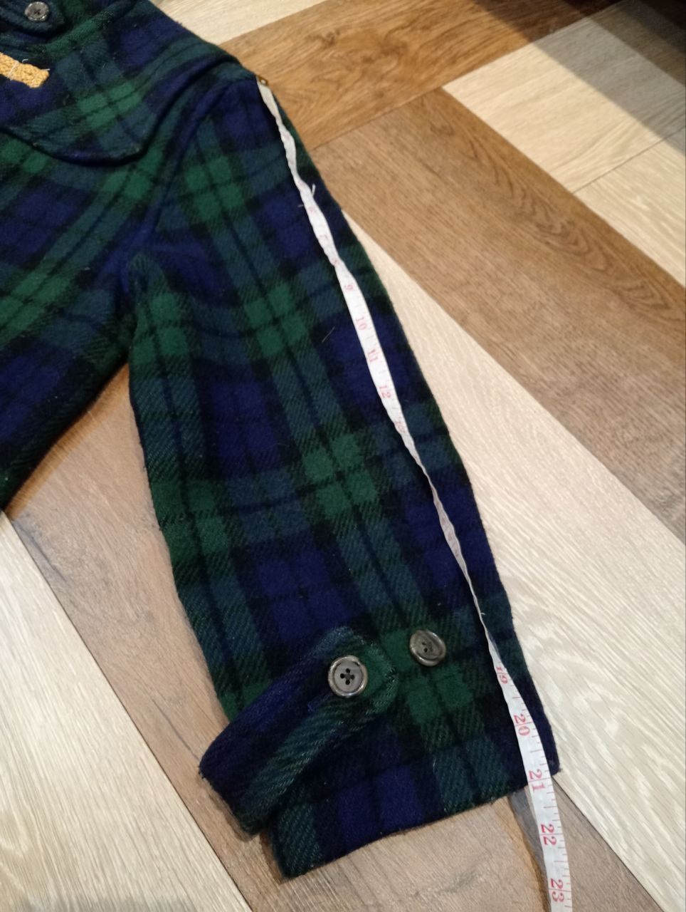 Ralph Lauren RALPH LAUREN HOODIE TARTAN DUFFLE COAT JACKET - SIZE 160 Size US S / EU 44-46 / 1 - 13 Thumbnail
