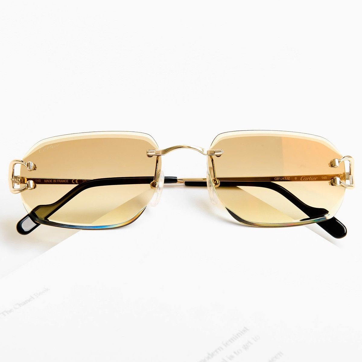 Cartier CARTIER CT0468S 004 SUNGLASSES Size ONE SIZE - 6 Thumbnail