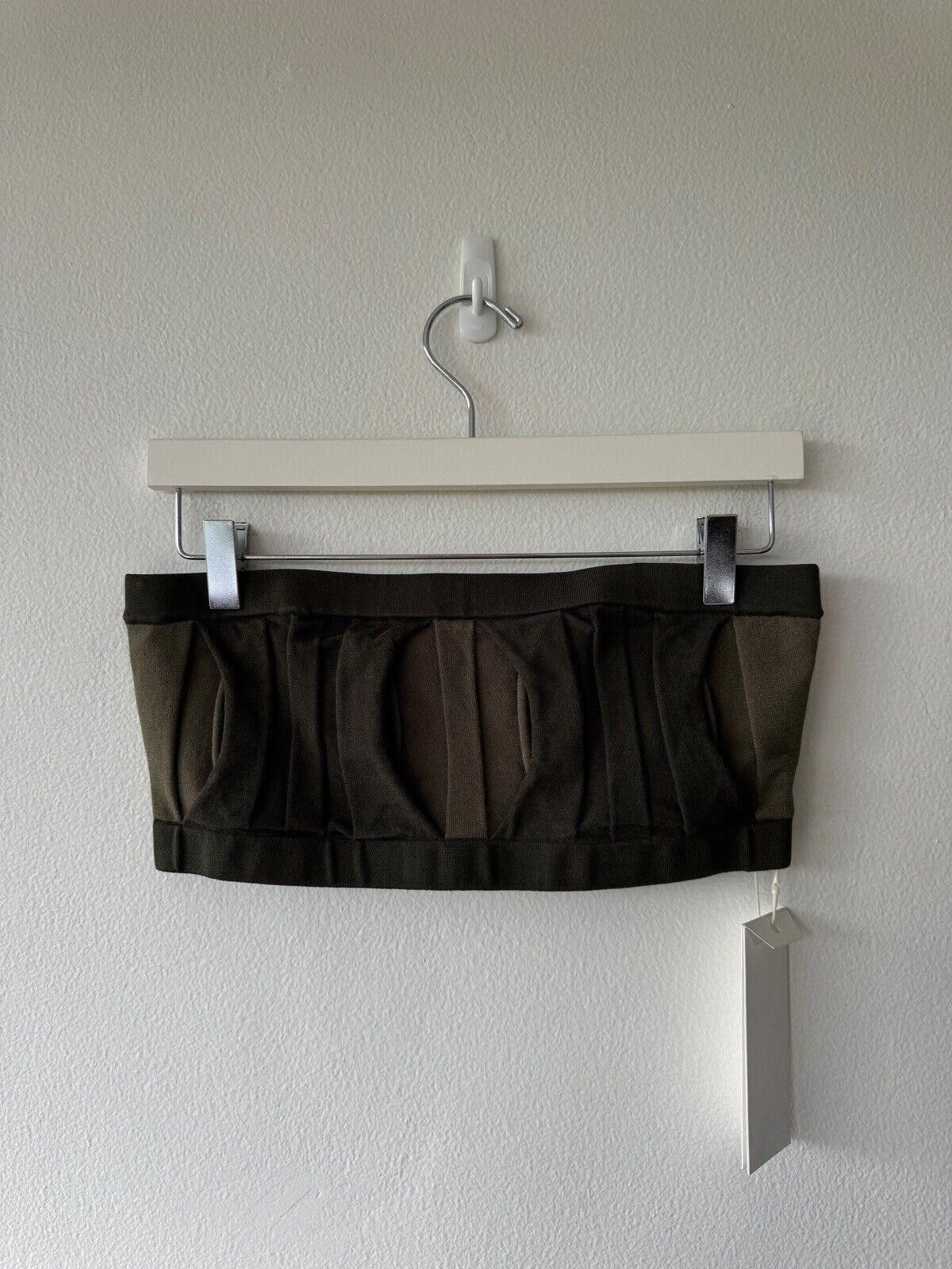 Dion Lee New dion lee double hosiery tube top crop green large 12 8 Size L / US 10 / IT 46 - 1 Thumbnail