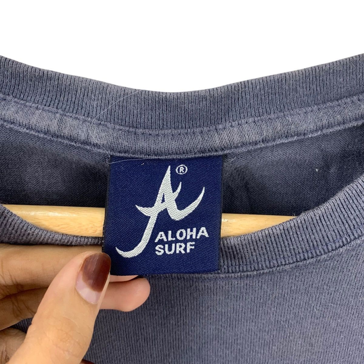 Vintage Vintage ALOHA SURFBOARDS AUSTRALIA Striped Tee Shirt Top Size US S / EU 44-46 / 1 - 6 Thumbnail