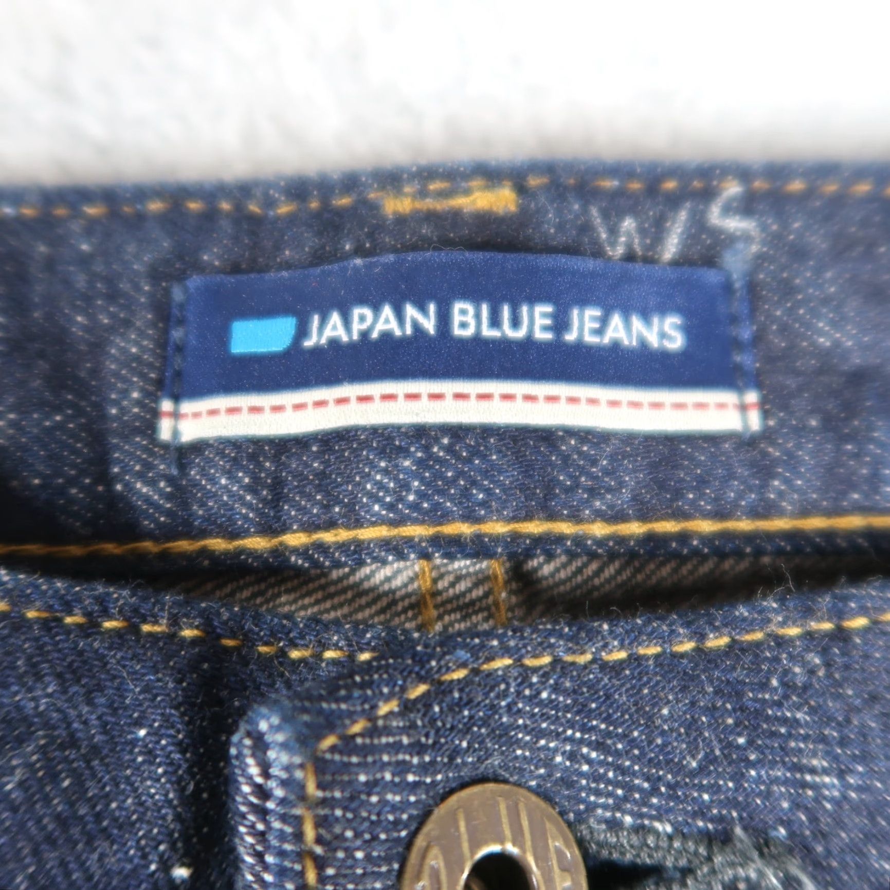 Japan Blue Japan Blue Jeans Mens 32x31.5 Straight Cotton Raw Denim Made in Japan Size US 32 / EU 48 - 6 Thumbnail