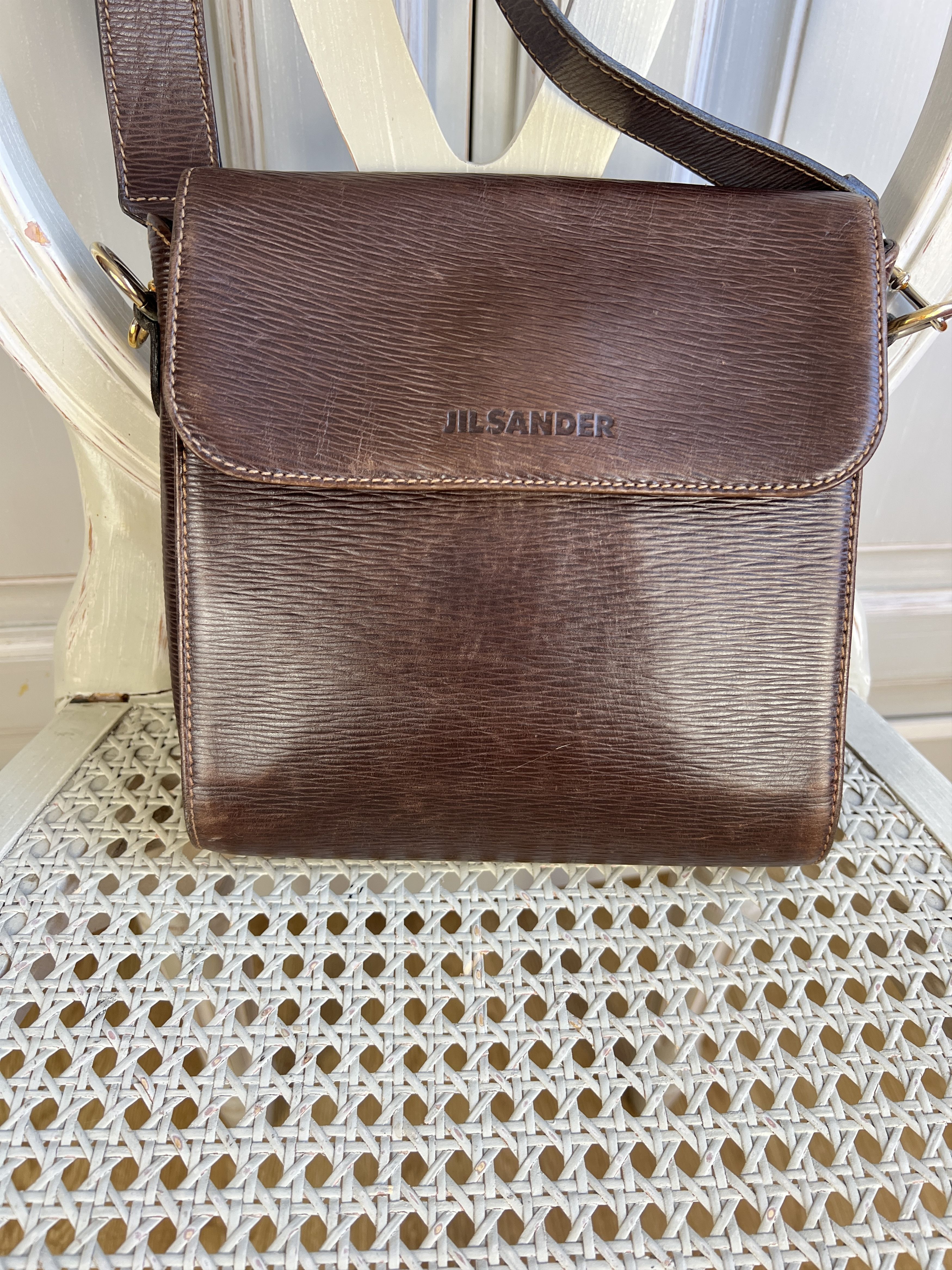 Jil Sander JIL SANDER LEATHER SHOUDER CROSSBODY BAG Size ONE SIZE - 2 Thumbnail