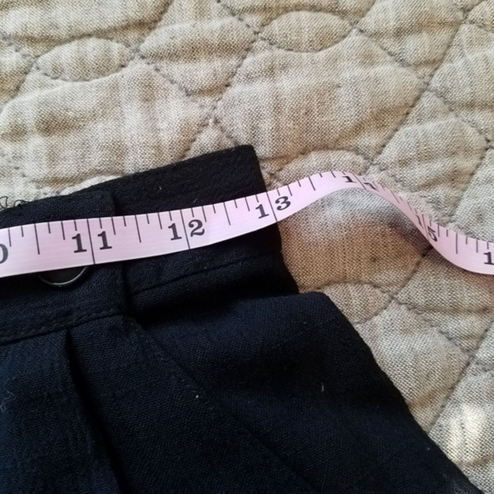 Vintage Lloyd Williams sheer midi skirt vintage | size 8 | black Size 28" / US 6 / IT 42 - 7 Thumbnail