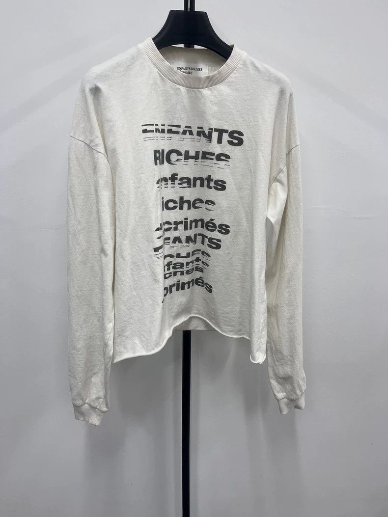 Enfants Riches Deprimes Enfants Riches Deprimes Font Tv Tagline Long Sleeve 2504-Ne Size US L / EU 52-54 / 3 - 1 Thumbnail