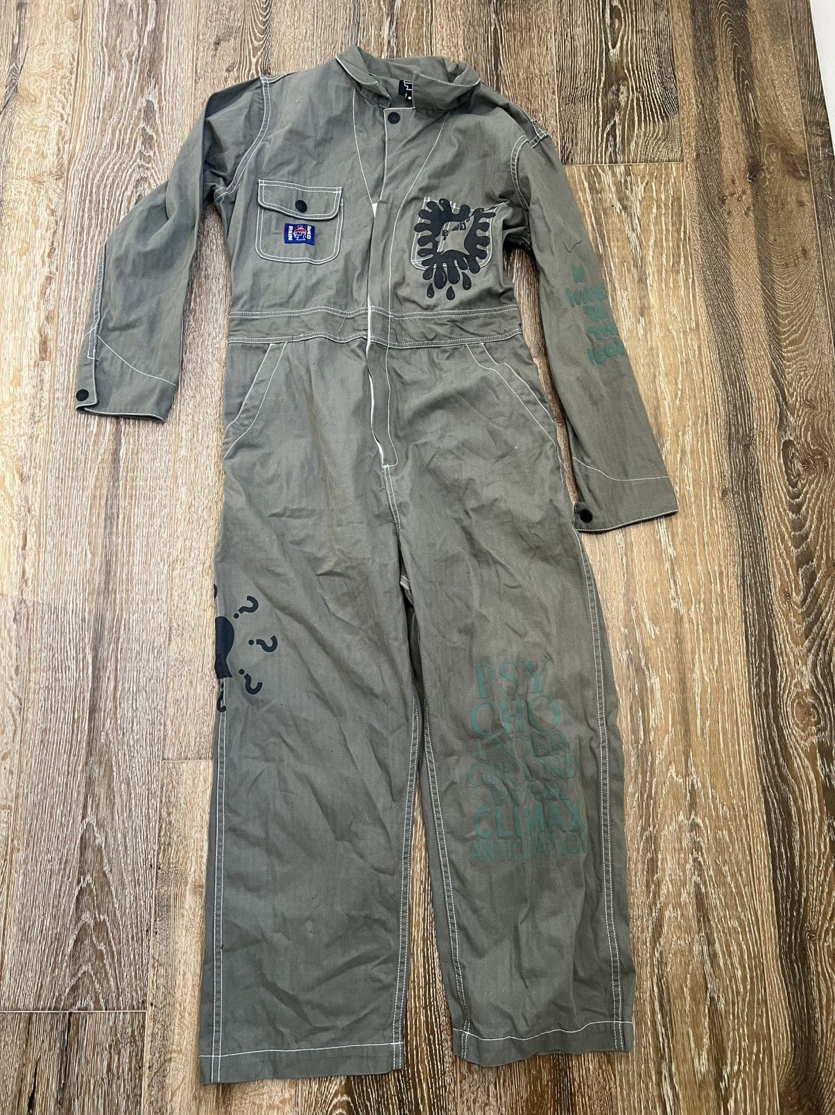 Brain Dead Brain dead mechanic jumpsuit Size US 30 / EU 46 - 2 Thumbnail