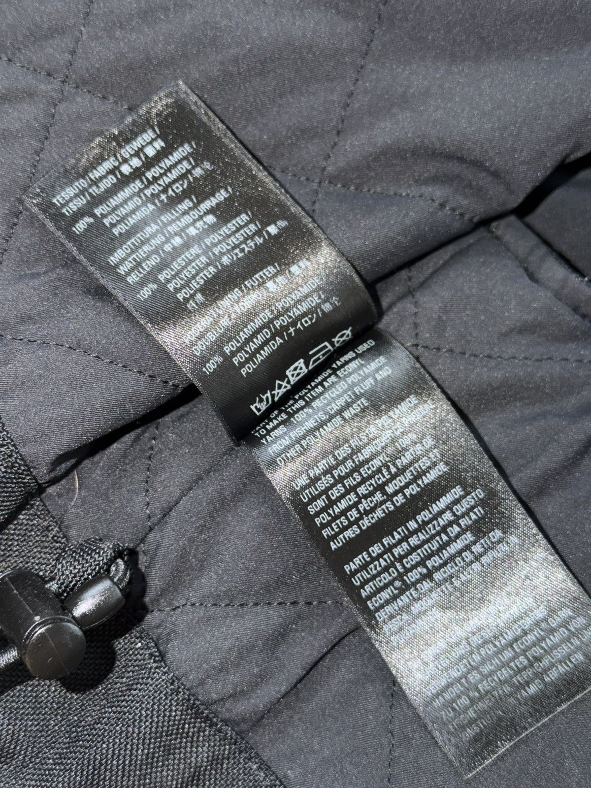 Balenciaga BALENCIAGA RUNWAY BLACK OVERSIZE UPSIDE DOWN PARKA JACKET Size US M / EU 48-50 / 2 - 9 Thumbnail
