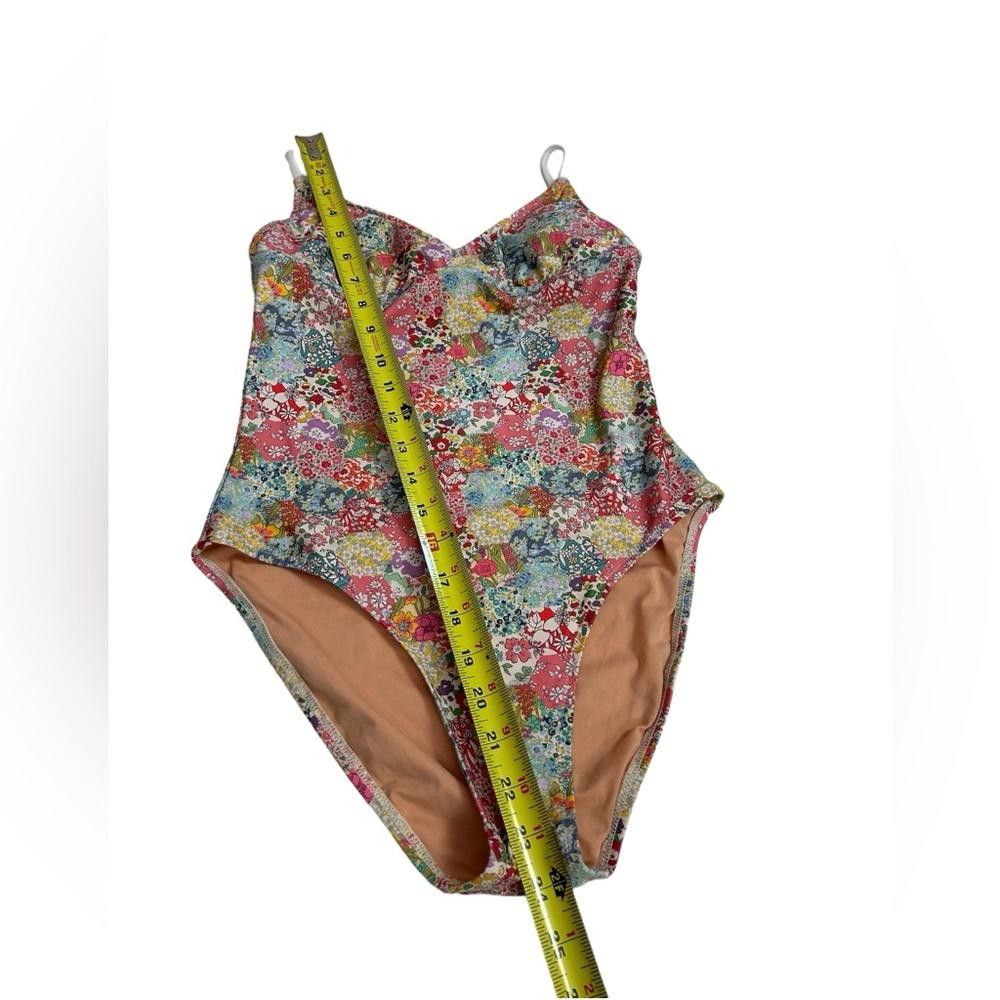 J.Crew J. Crew l Liberty Fabric Floral One Piece Swimsuit Size 2 Size ONE SIZE - 6 Thumbnail
