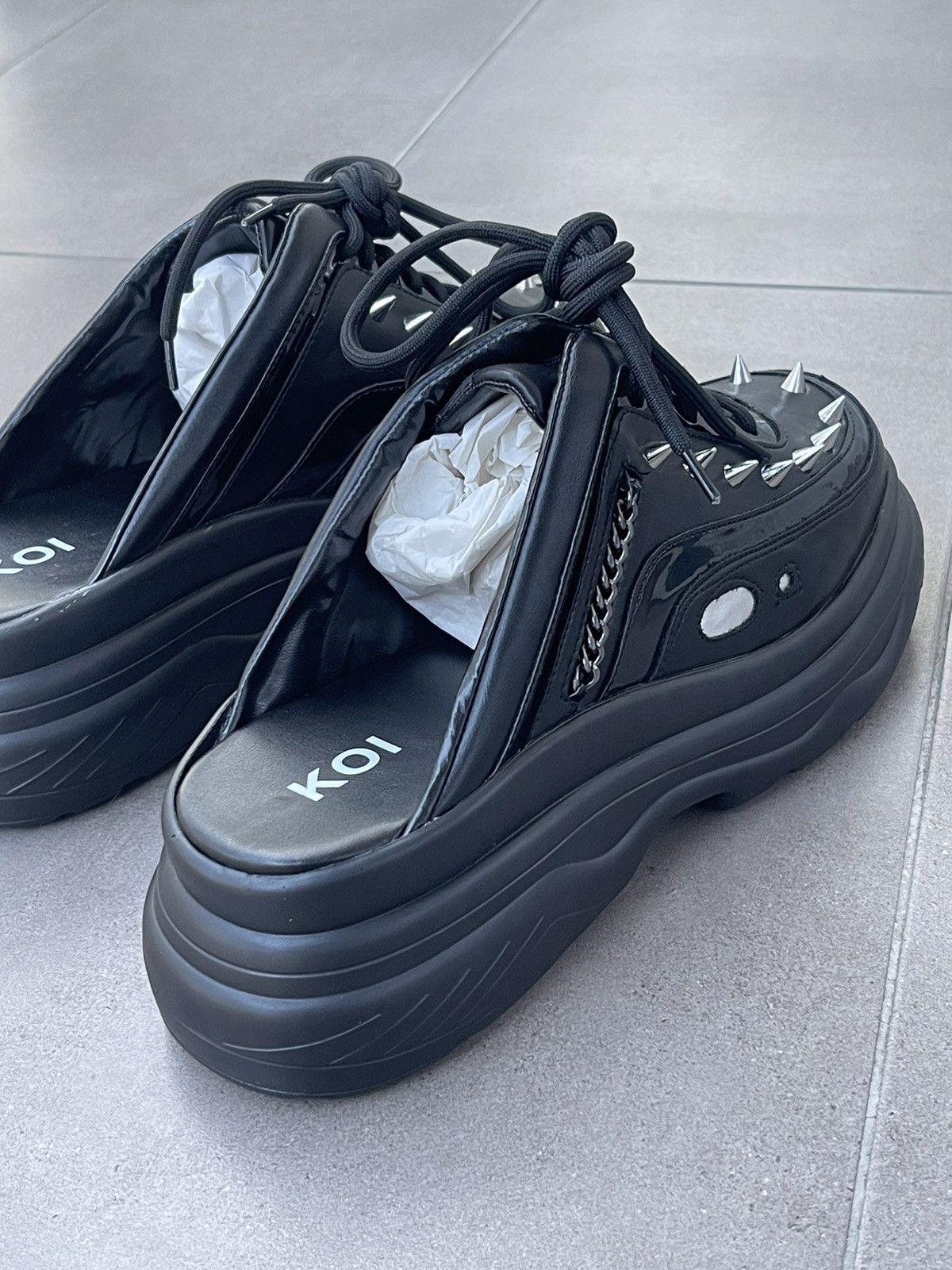 Other !DS! SS23 KOI Footwear Black Bane Mules Size US 8 / EU 41 - 15 Thumbnail