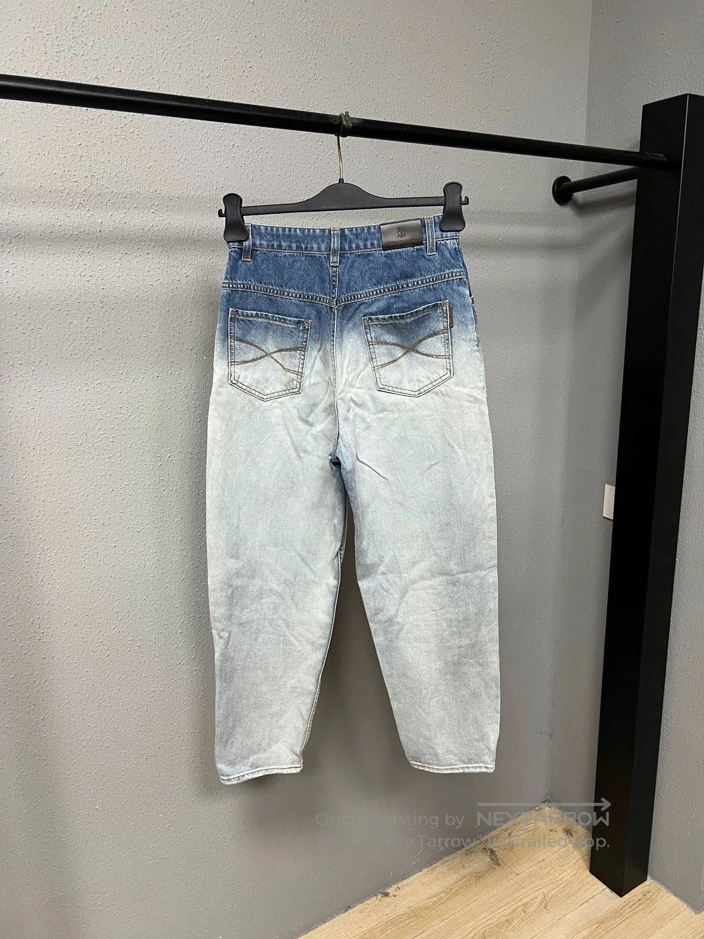 Brunello Cucinelli Brunello Cucinelli Gradient Jeans. Size 37" - 2 Thumbnail