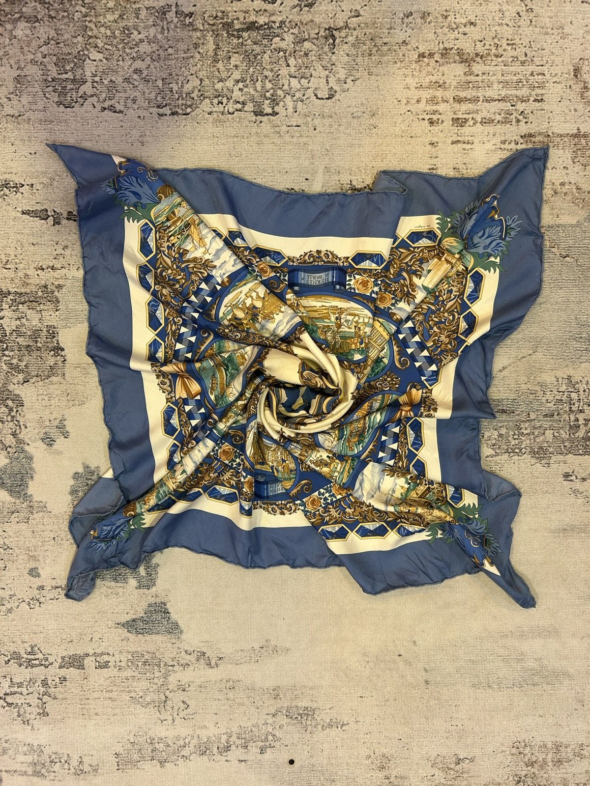 Hermes Vintage Hermes L'entente cordiale silk scarf Size ONE SIZE - 1 Thumbnail