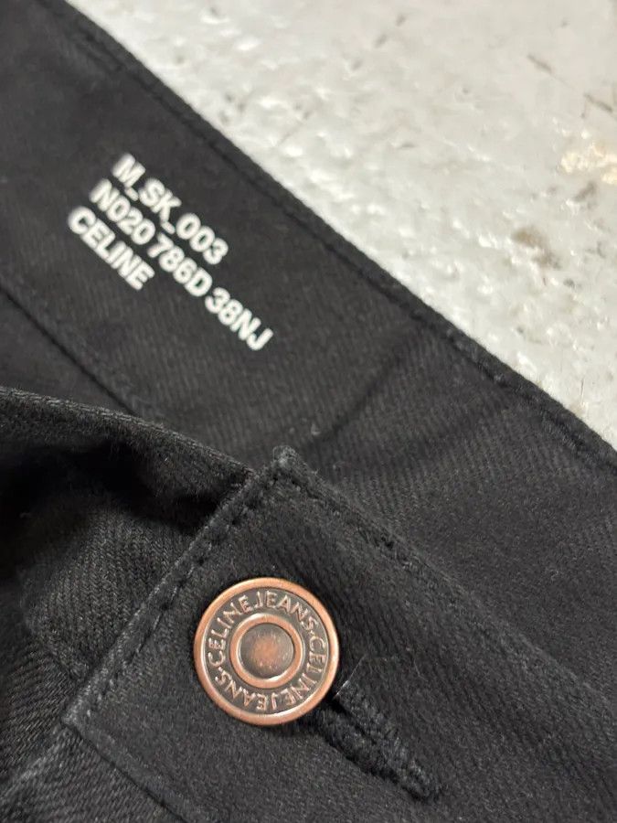 Celine Celine Black Slim Denim Jeans Size US 30 / EU 46 - 6 Thumbnail